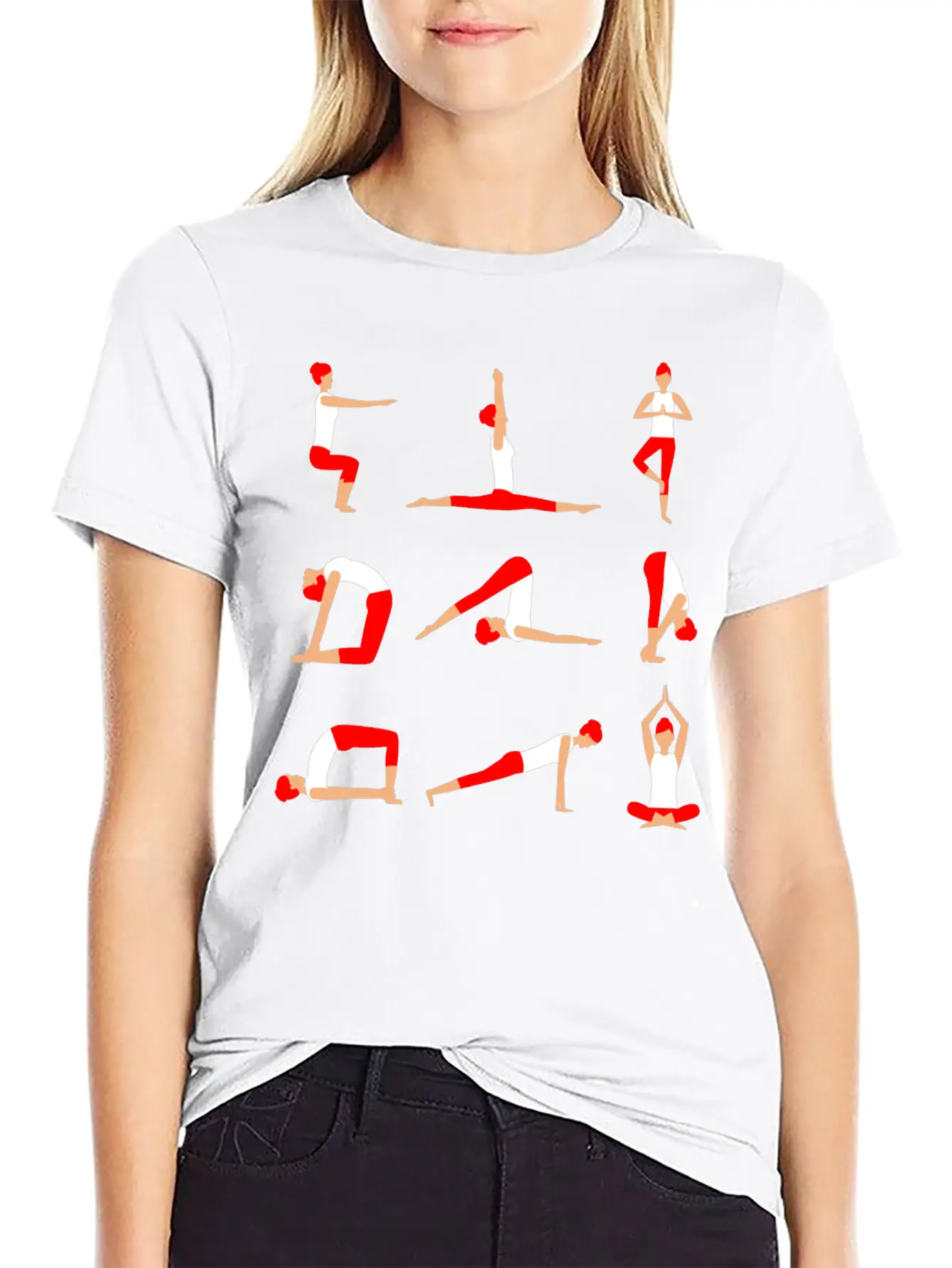 Yoga Exercise Essential Unisex Summer Tee – Soft Cotton Casual Fit