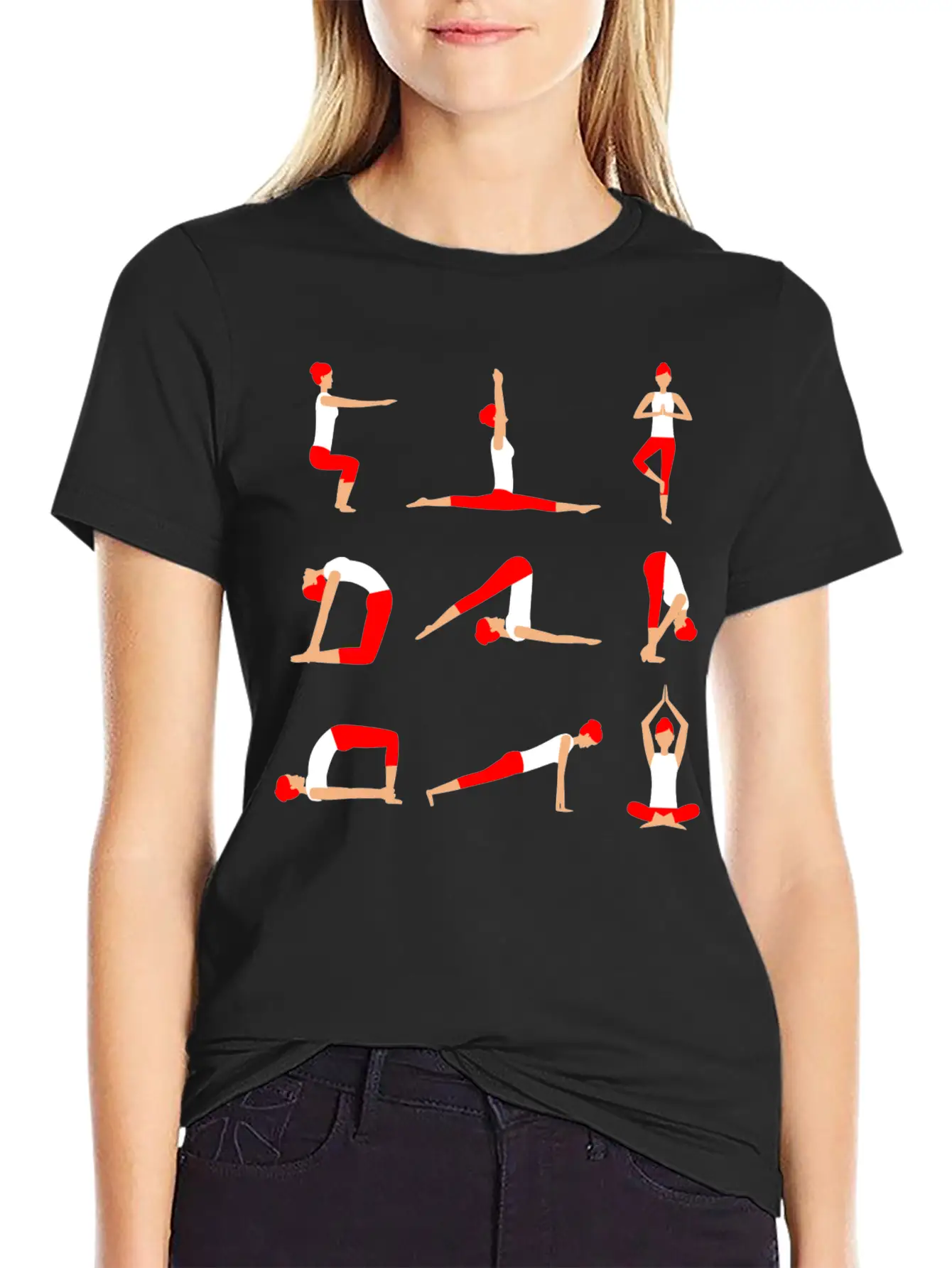 Yoga Exercise Essential Unisex Summer Tee – Soft Cotton Casual Fit