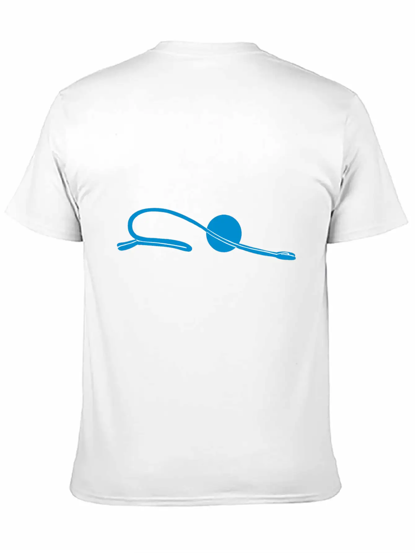 Yoga For Stick Figures In Balasana Pose Essential Unisex Summer Tee – Soft Cotton Casual Fit