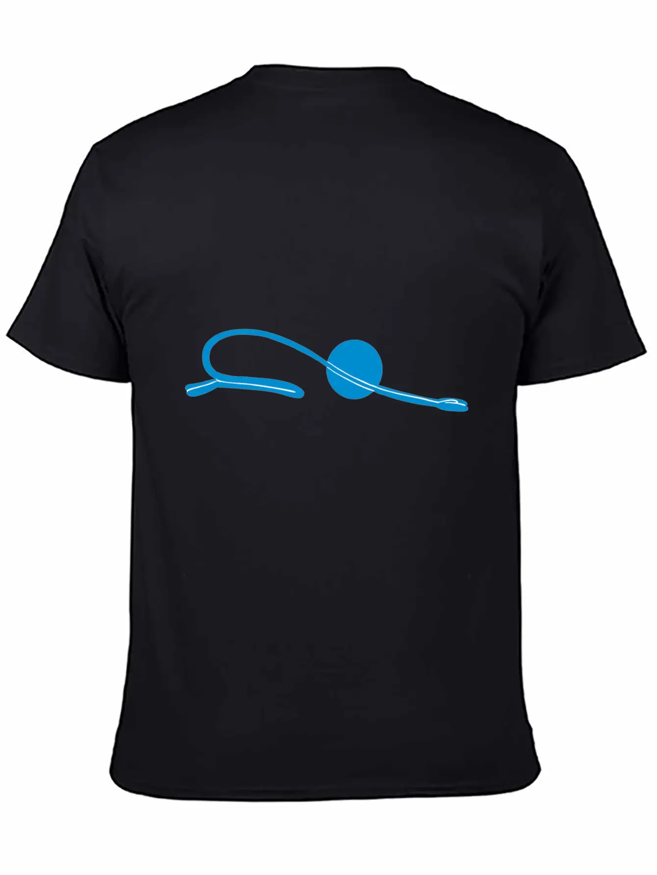 Yoga For Stick Figures In Balasana Pose Essential Unisex Summer Tee – Soft Cotton Casual Fit