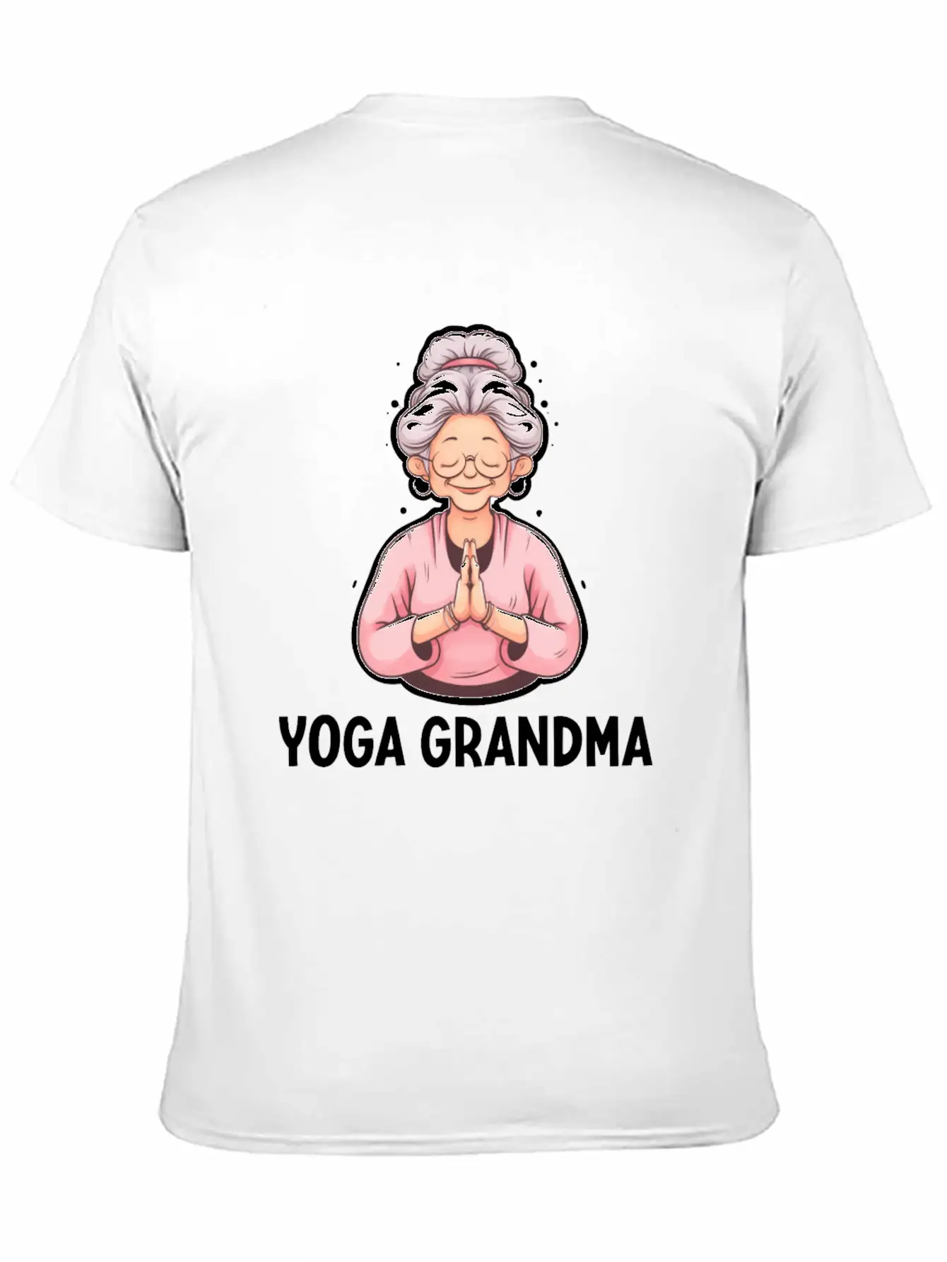 Yoga Grandma Stylish Everyday T-Shirt – Unisex Basic Cotton Tee