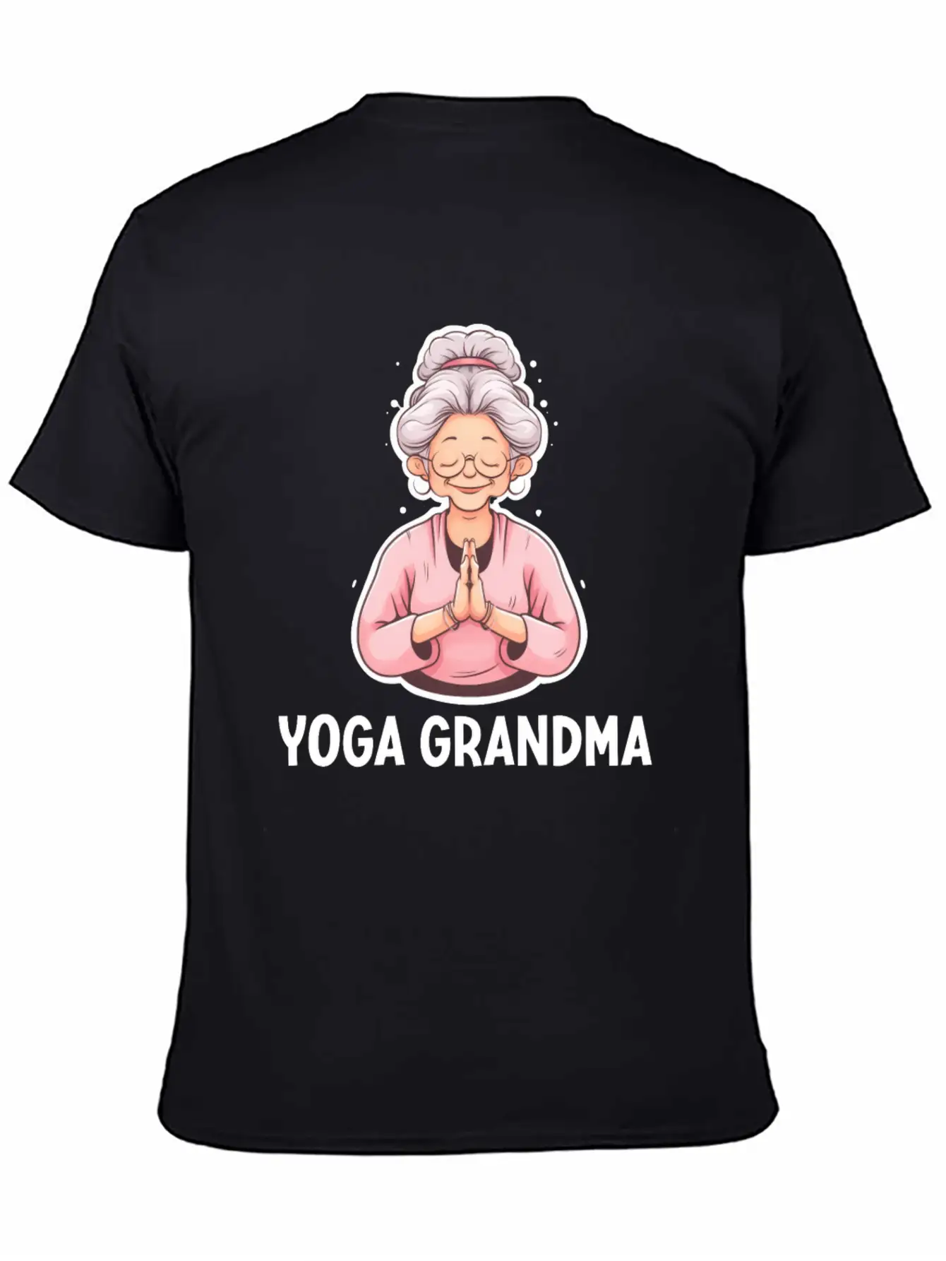 Yoga Grandma Stylish Everyday T-Shirt – Unisex Basic Cotton Tee