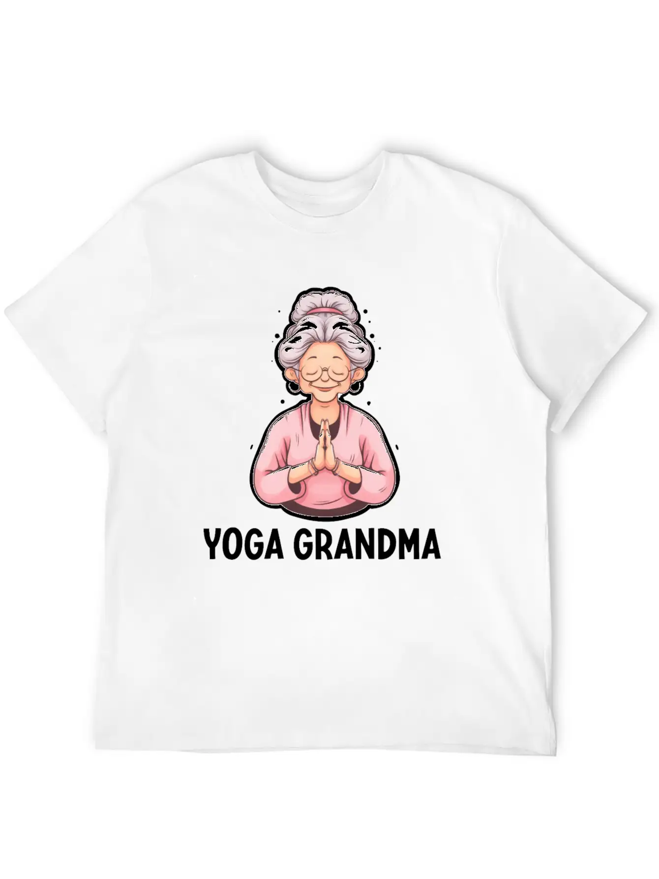 Yoga Grandma Stylish Everyday T-Shirt – Unisex Basic Cotton Tee