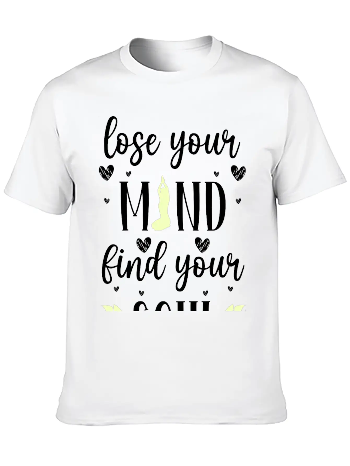 Yoga Healing Buddha Spirit Unisex Short Sleeve Soft Cotton T-Shirt – Casual Everyday Wear