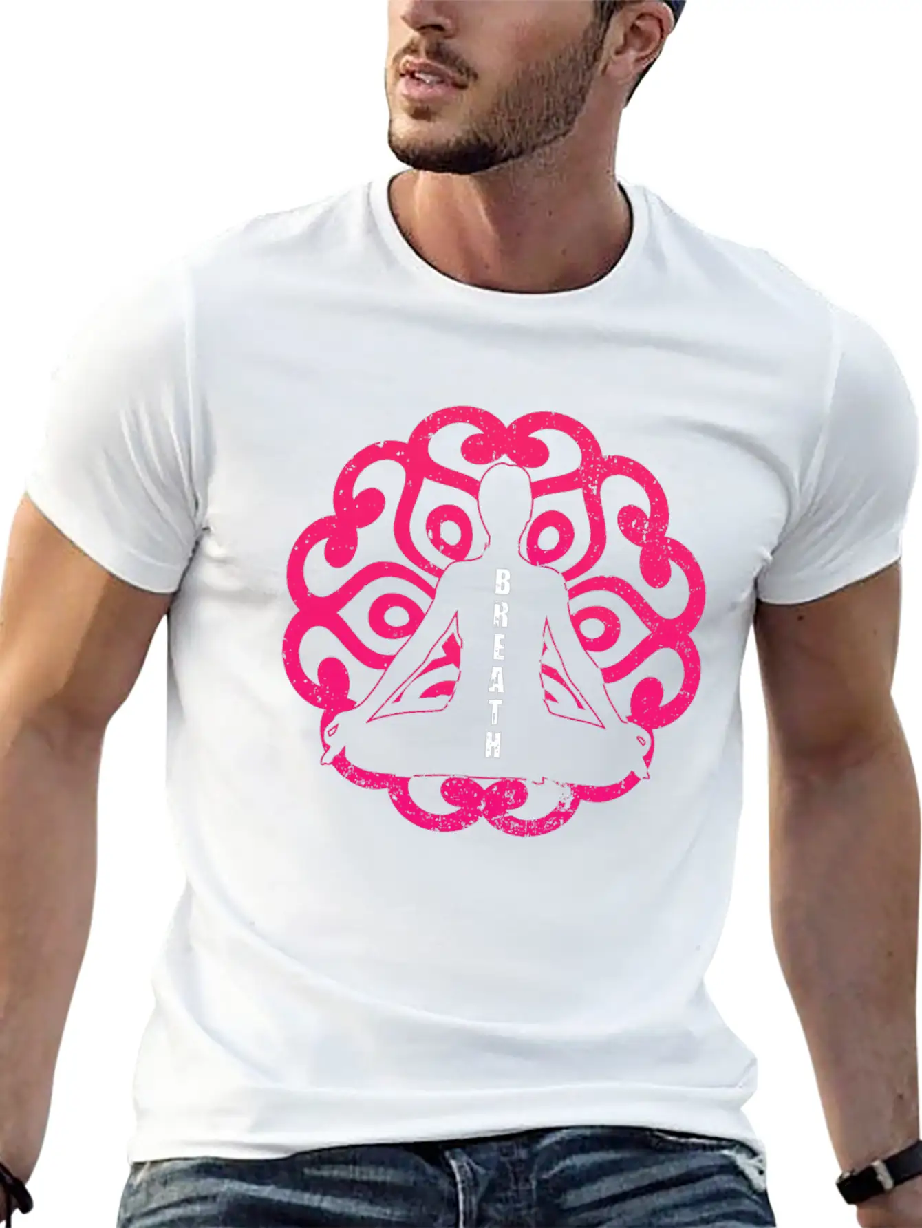 Yoga Meditation Gift Basic Graphic T-Shirt – Daily Comfort In Soft Cotton