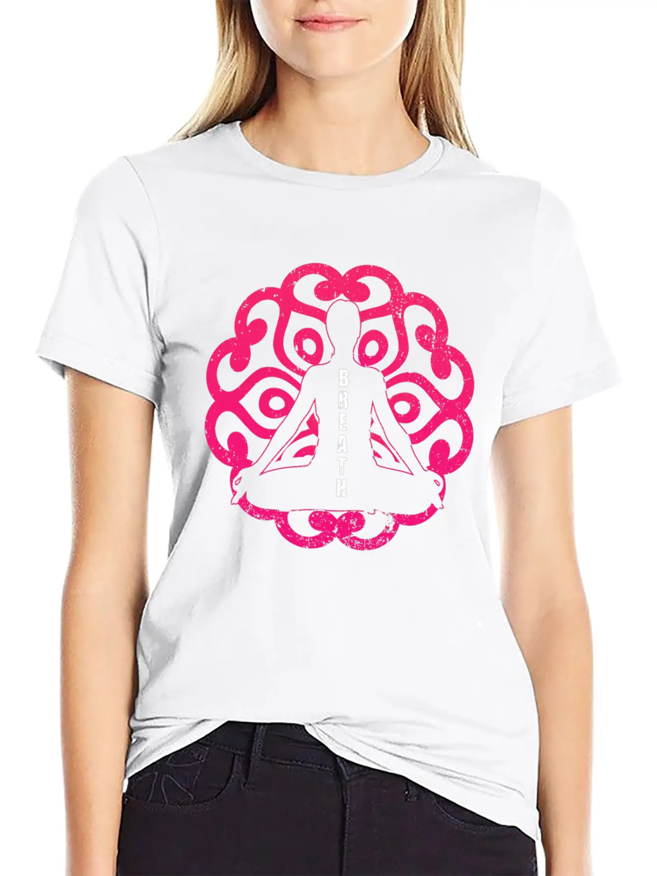 Yoga Meditation Gift Basic Graphic T-Shirt – Daily Comfort In Soft Cotton