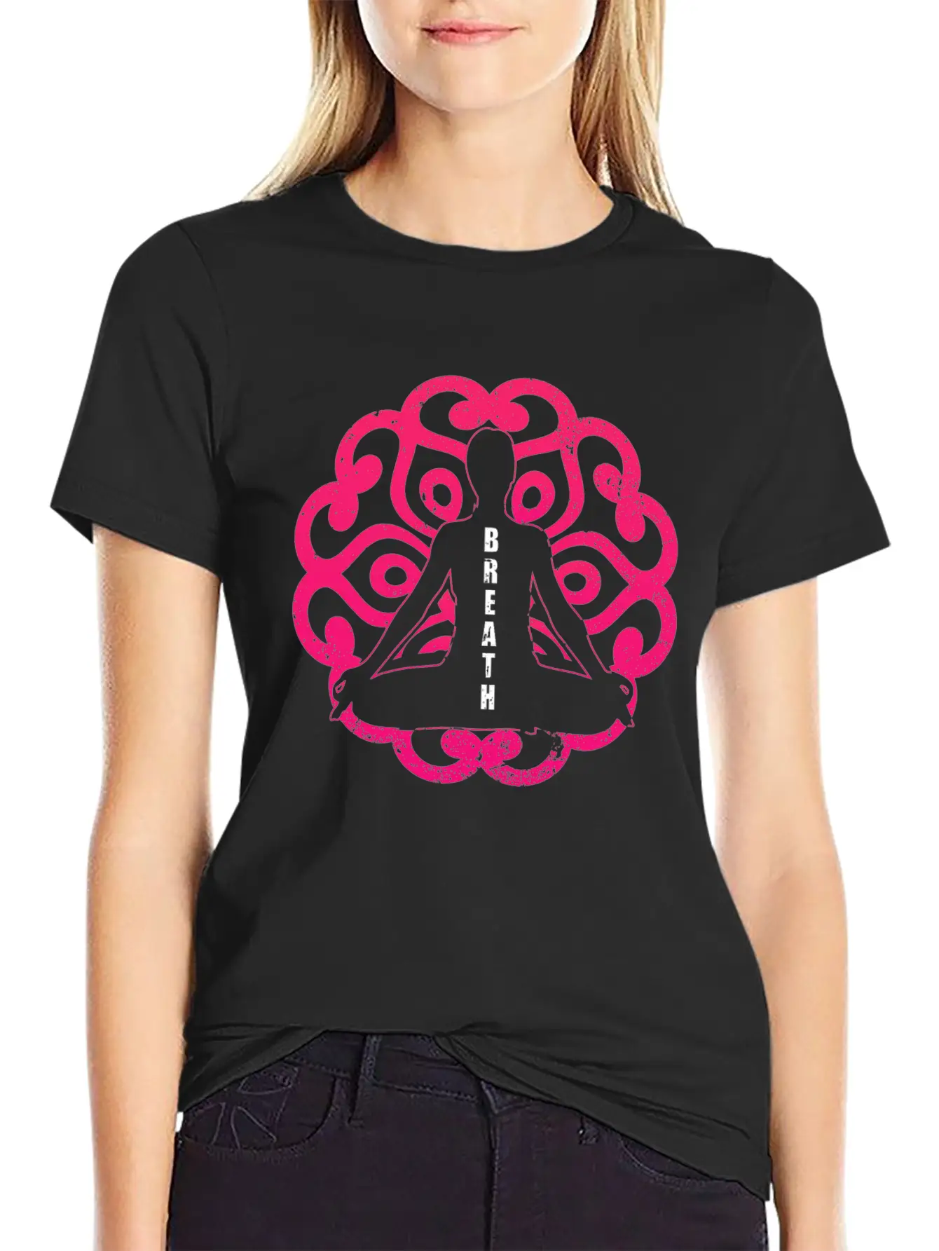 Yoga Meditation Gift Basic Graphic T-Shirt – Daily Comfort In Soft Cotton