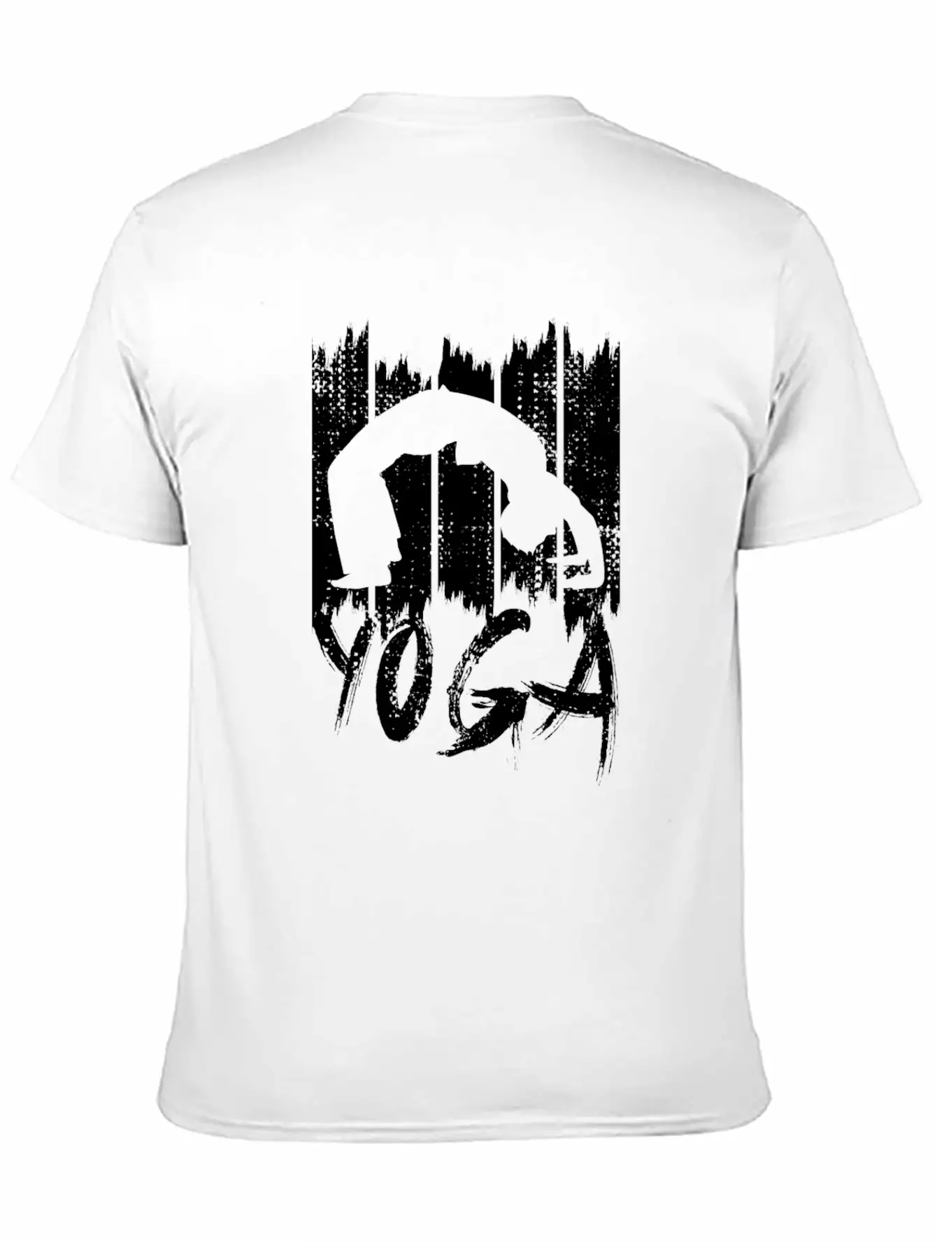 Yoga Pose Stylish Everyday T-Shirt – Unisex Basic Cotton Tee