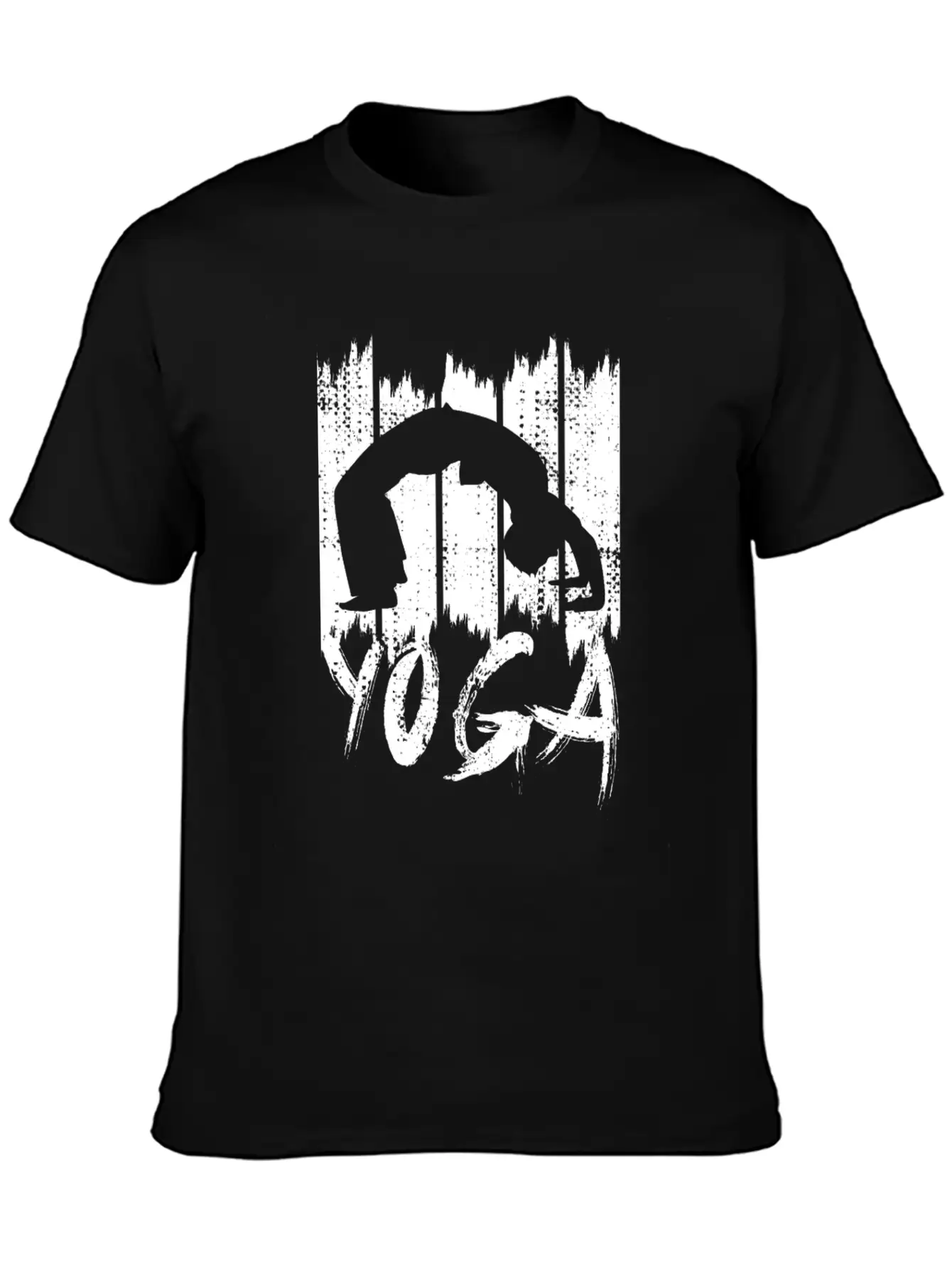 Yoga Pose Stylish Everyday T-Shirt – Unisex Basic Cotton Tee