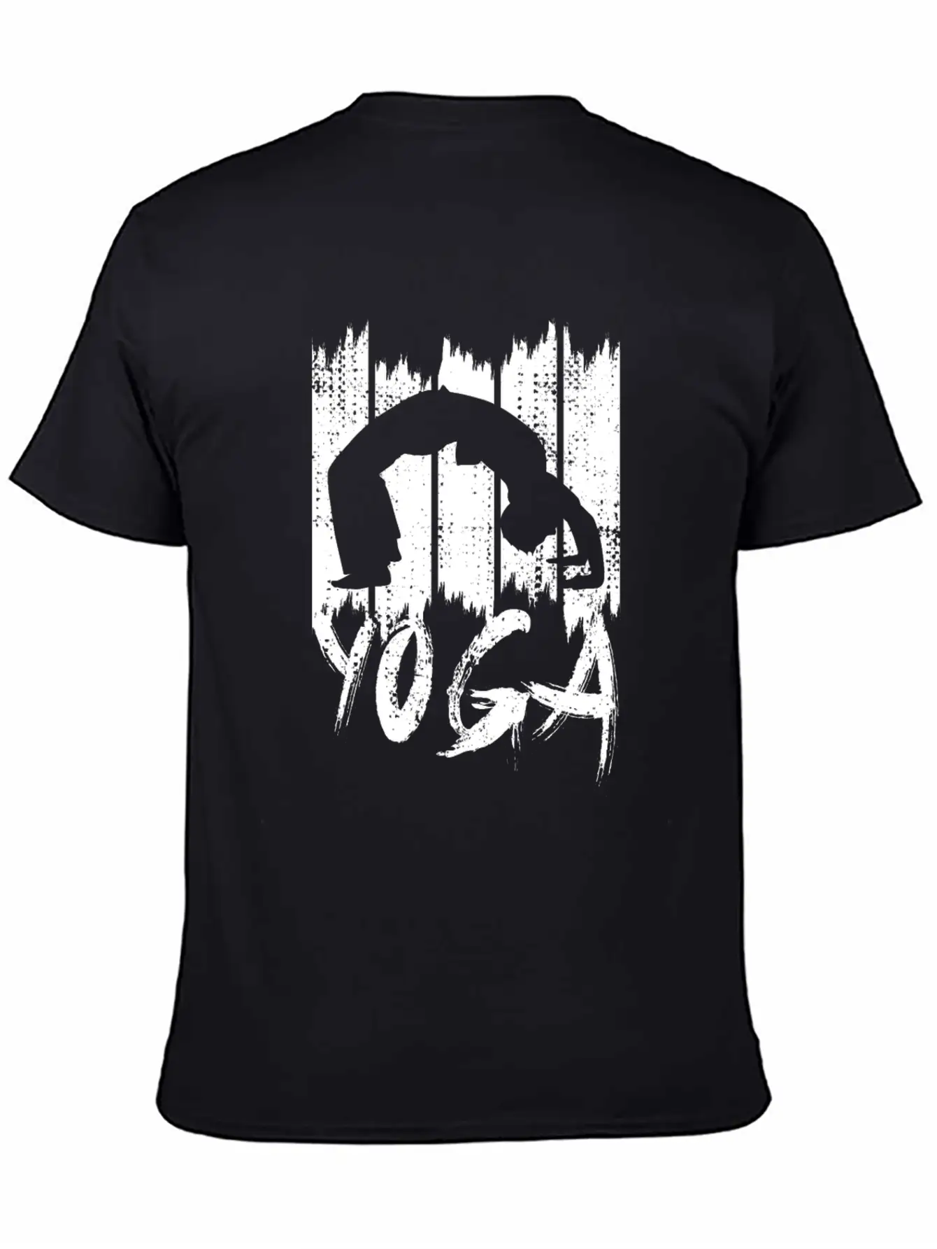 Yoga Pose Stylish Everyday T-Shirt – Unisex Basic Cotton Tee