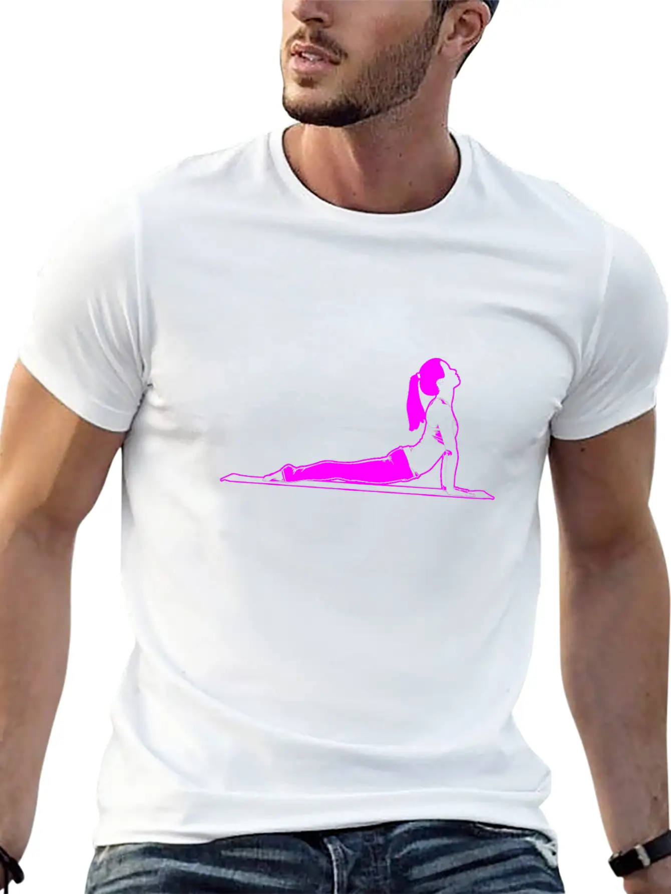 Yoga Teacher Comfortable Minimalist Graphic Tee – Summer Style Essential