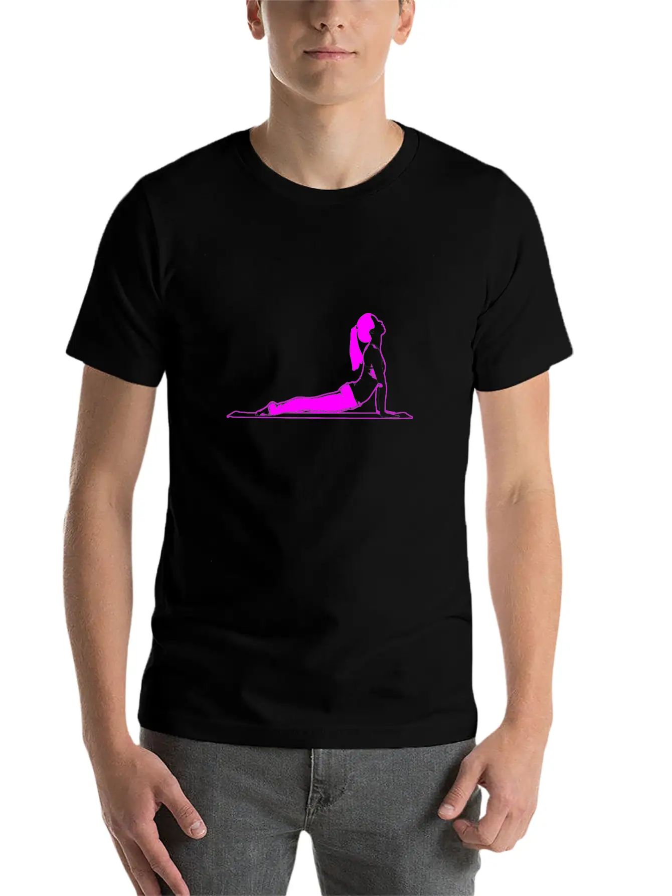 Yoga Teacher Comfortable Minimalist Graphic Tee – Summer Style Essential