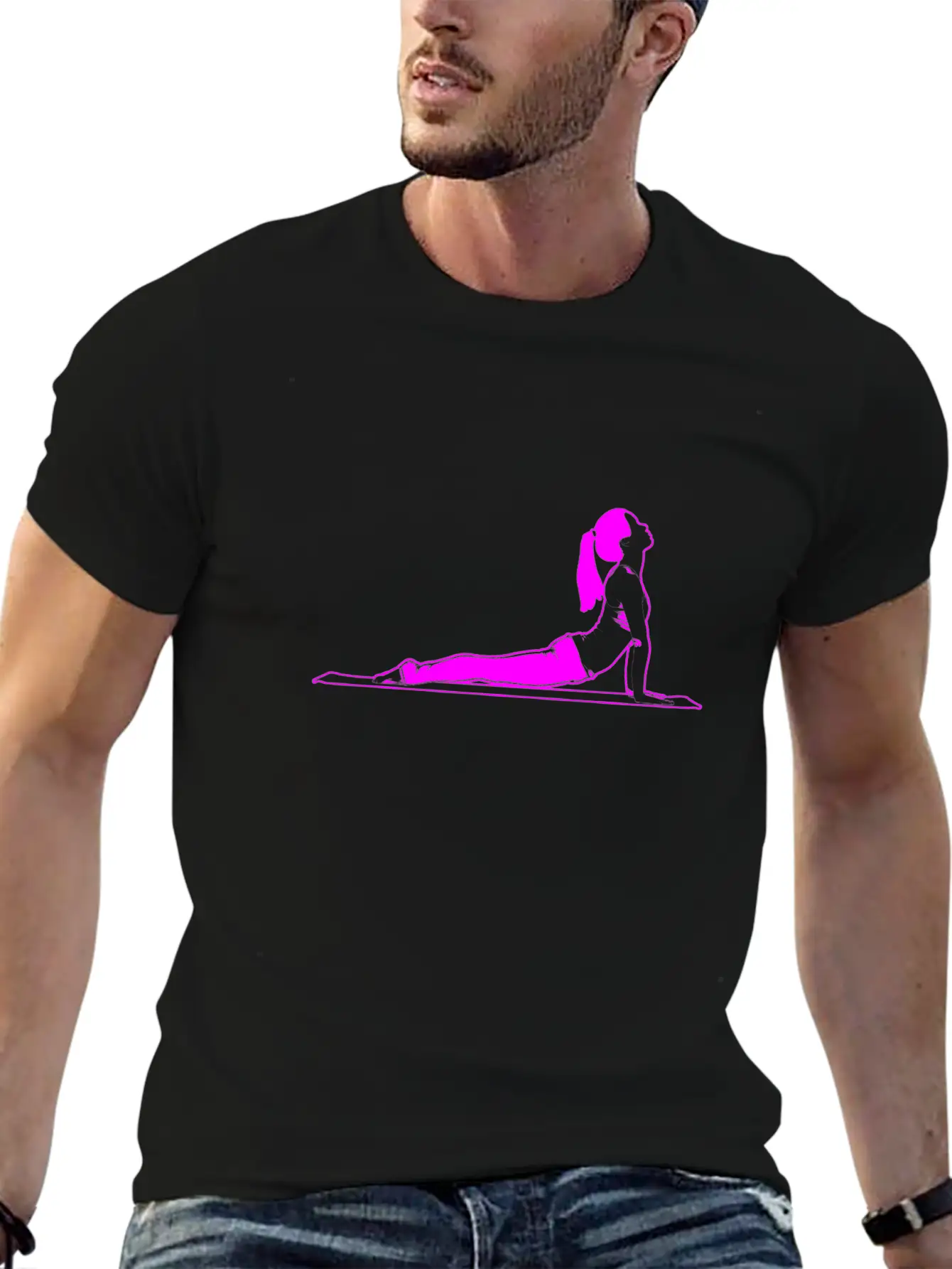 Yoga Teacher Comfortable Minimalist Graphic Tee – Summer Style Essential