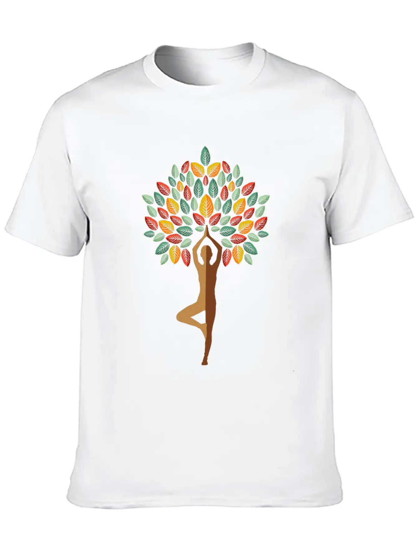 Yoga Tree Yoga Instructor Gift Basic Graphic T-Shirt – Daily Comfort In Soft Cotton