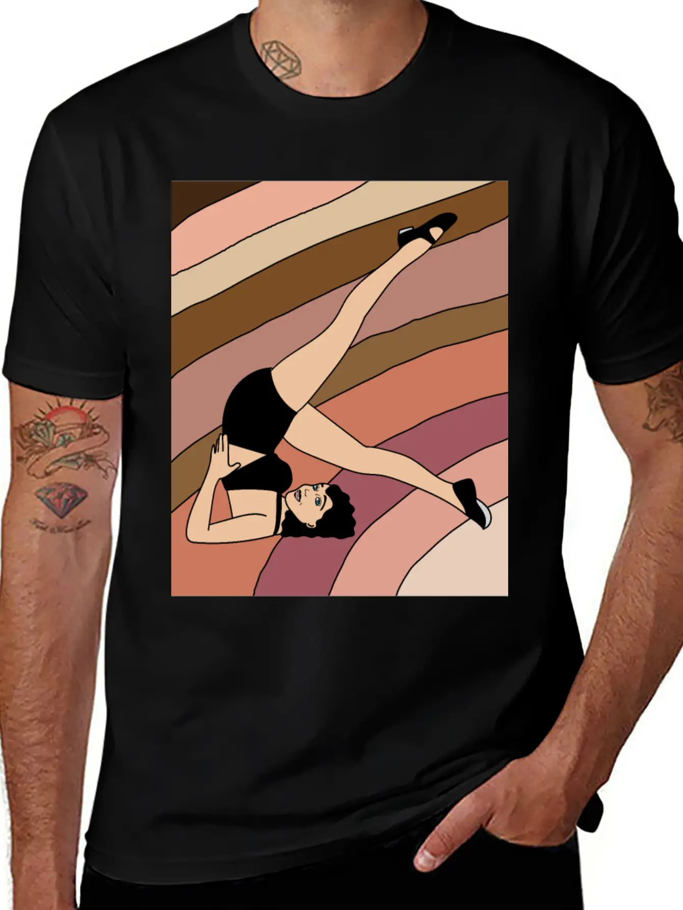 Yoga Yoga Meditation Relaxation Basic Graphic T-Shirt – Daily Comfort In Soft Cotton