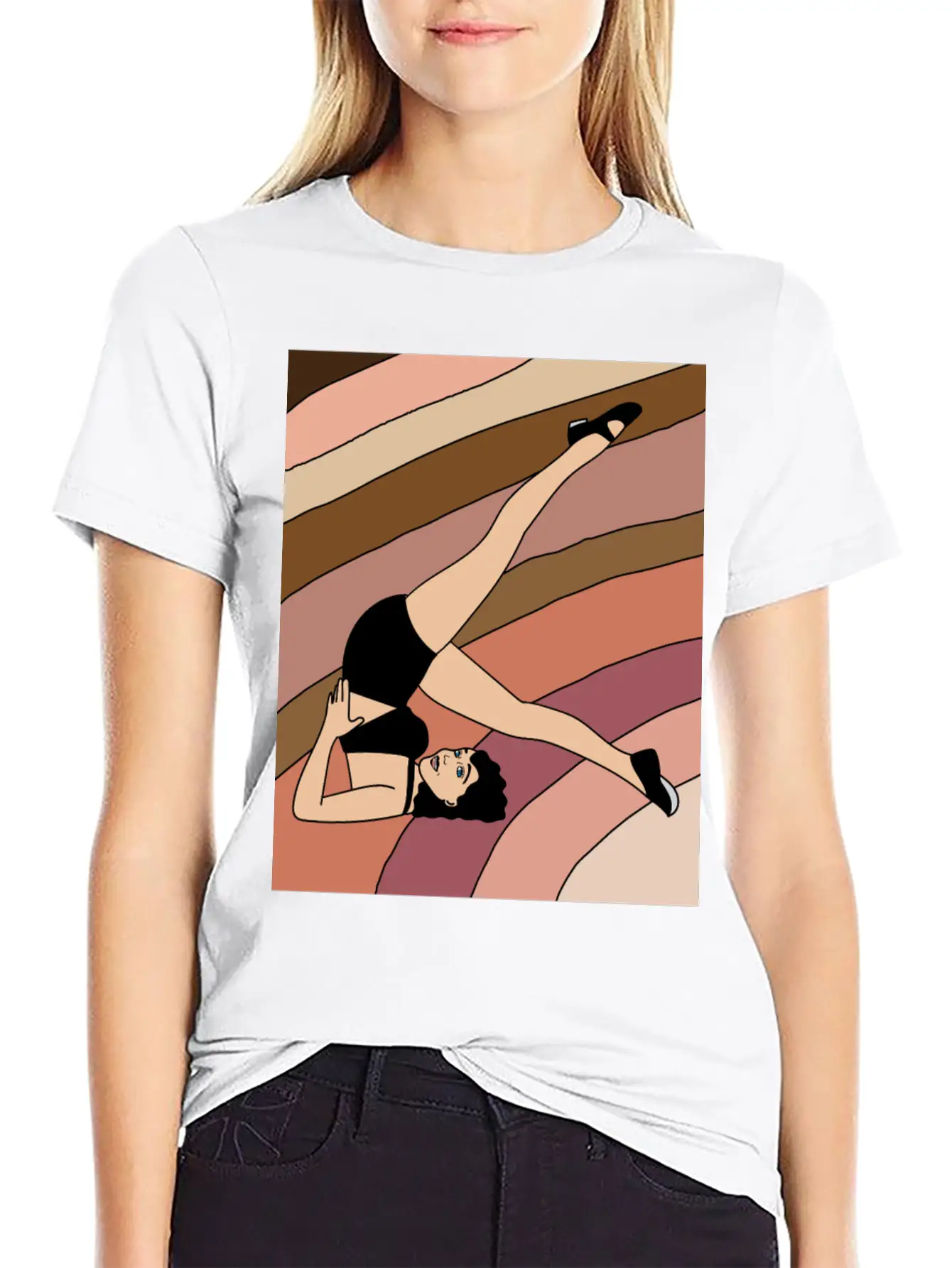 Yoga Yoga Meditation Relaxation Basic Graphic T-Shirt – Daily Comfort In Soft Cotton