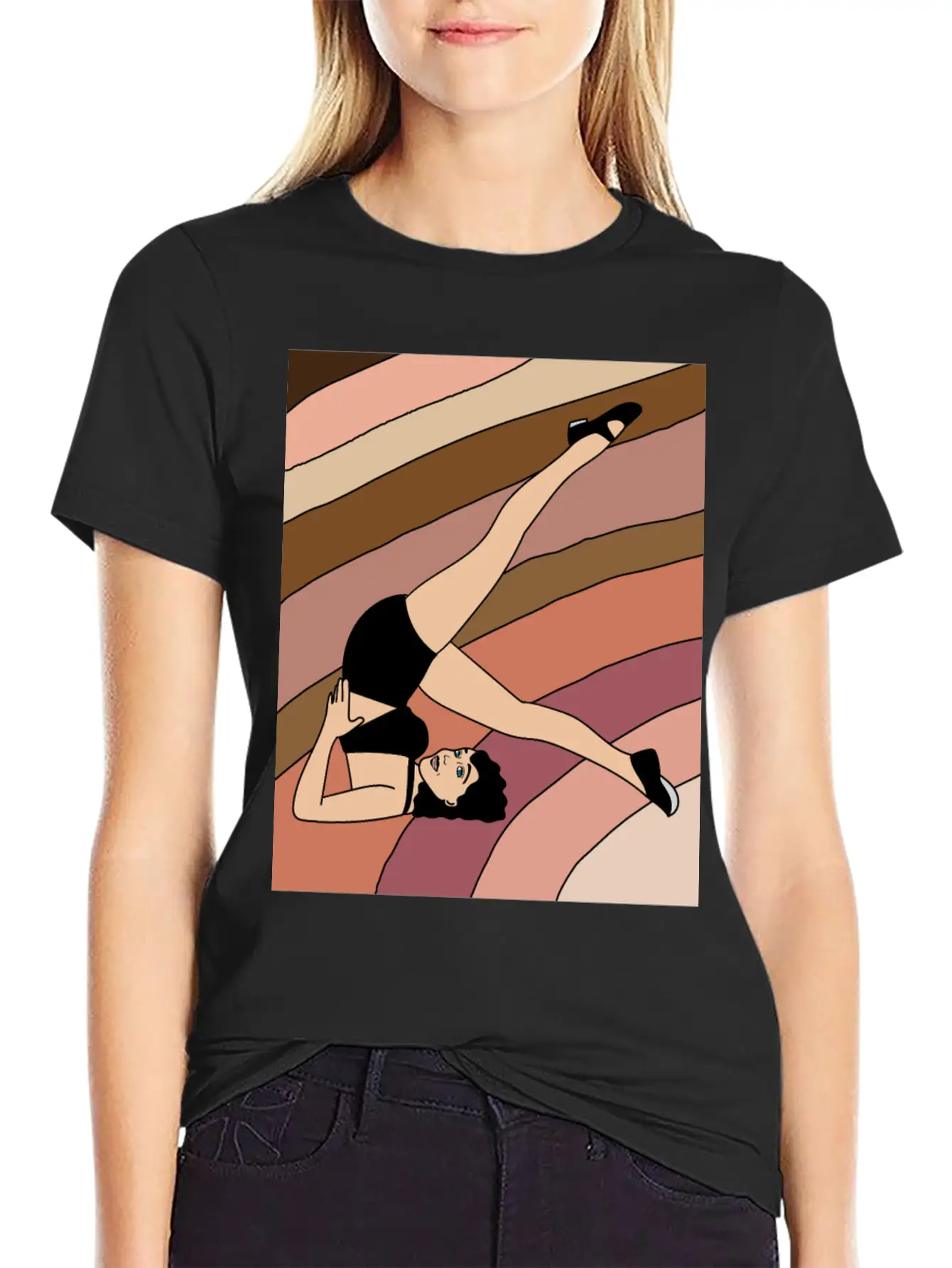 Yoga Yoga Meditation Relaxation Basic Graphic T-Shirt – Daily Comfort In Soft Cotton