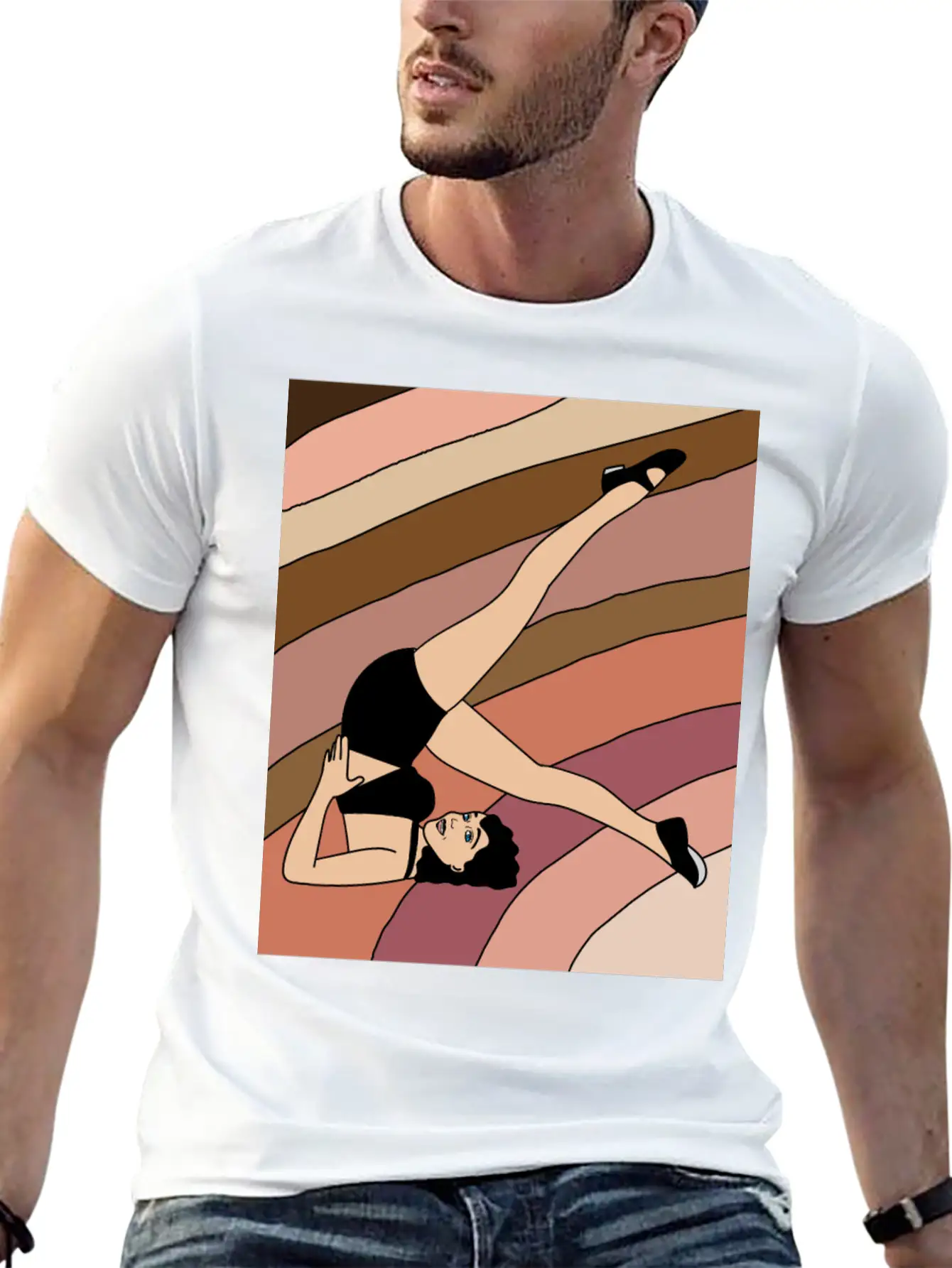 Yoga Yoga Meditation Relaxation Basic Graphic T-Shirt – Daily Comfort In Soft Cotton