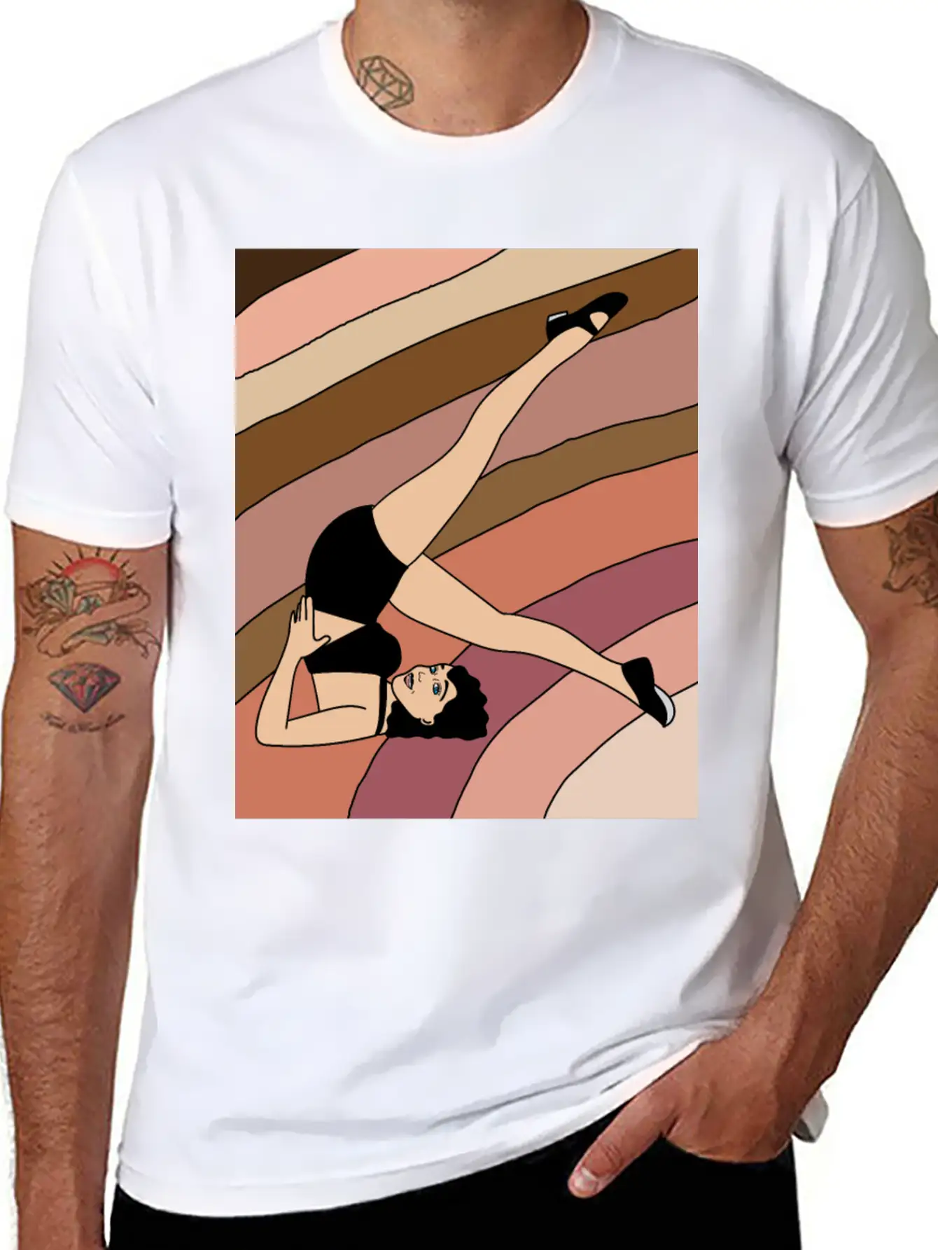 Yoga Yoga Meditation Relaxation Basic Graphic T-Shirt – Daily Comfort In Soft Cotton