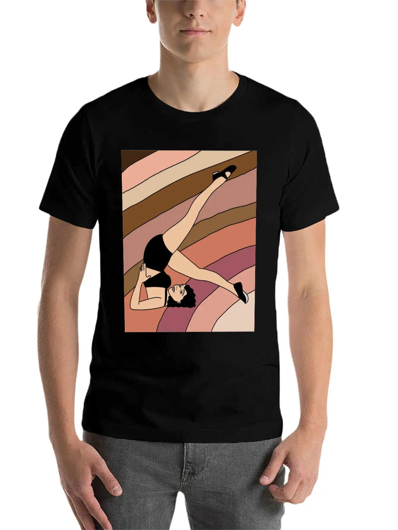 Yoga Yoga Meditation Relaxation Basic Graphic T-Shirt – Daily Comfort In Soft Cotton