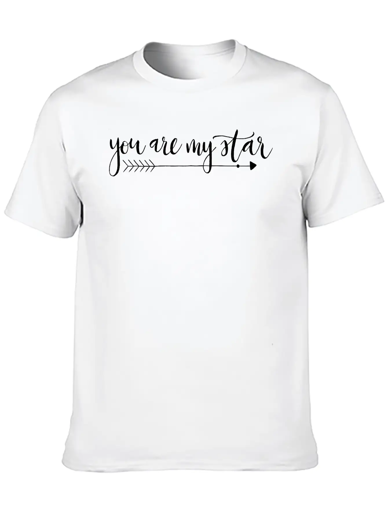 You Are My Star Basic Graphic T-Shirt – Daily Comfort In Soft Cotton