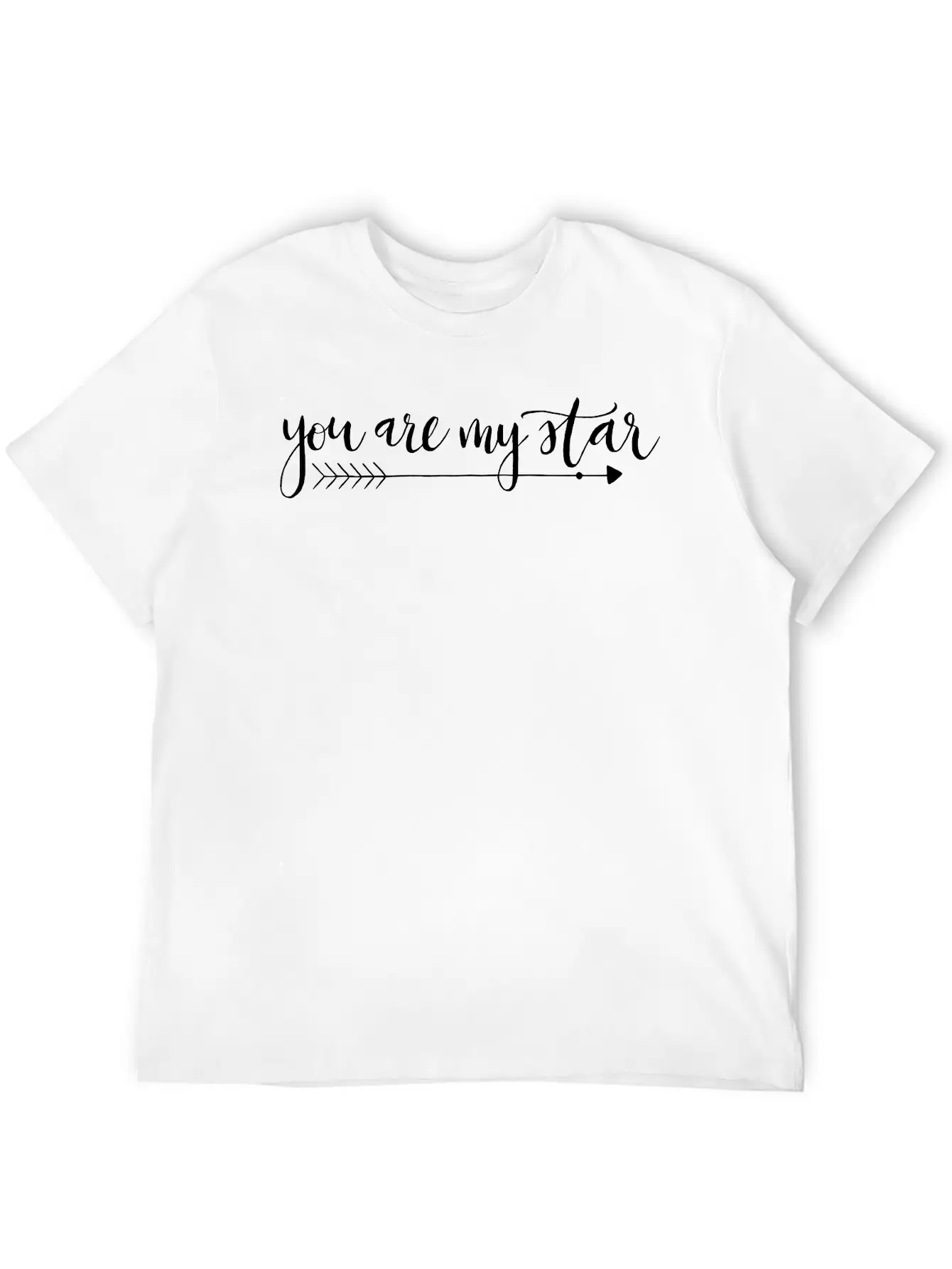 You Are My Star Basic Graphic T-Shirt – Daily Comfort In Soft Cotton