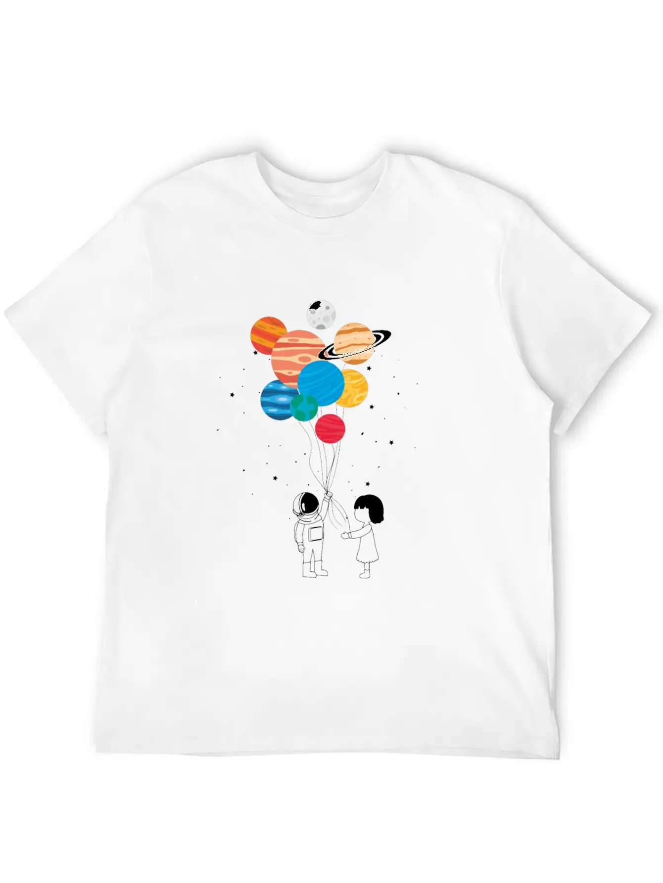 You Are My Universe Basic Graphic T-Shirt – Daily Comfort In Soft Cotton