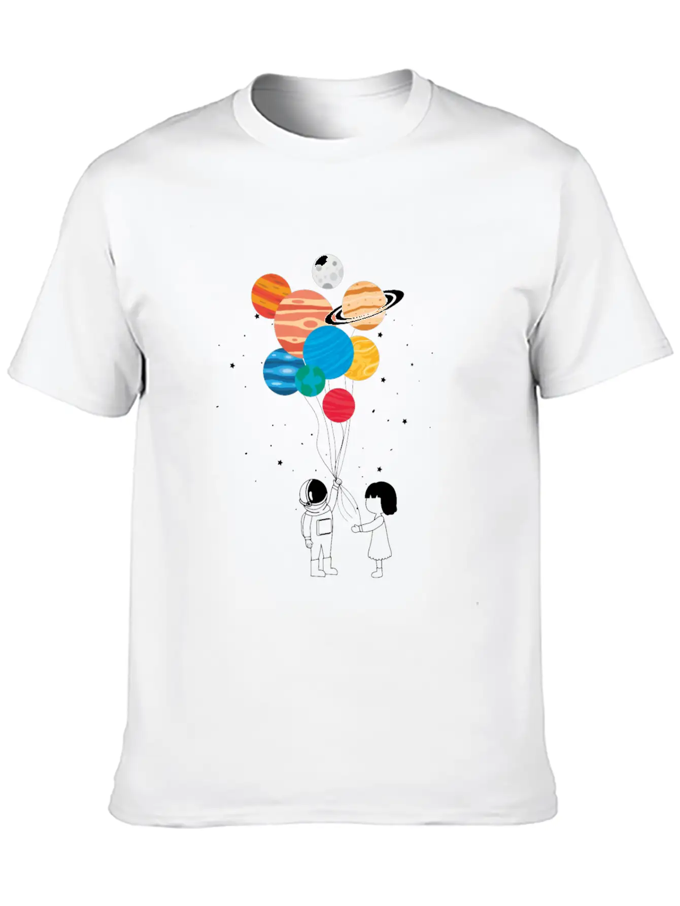 You Are My Universe Basic Graphic T-Shirt – Daily Comfort In Soft Cotton