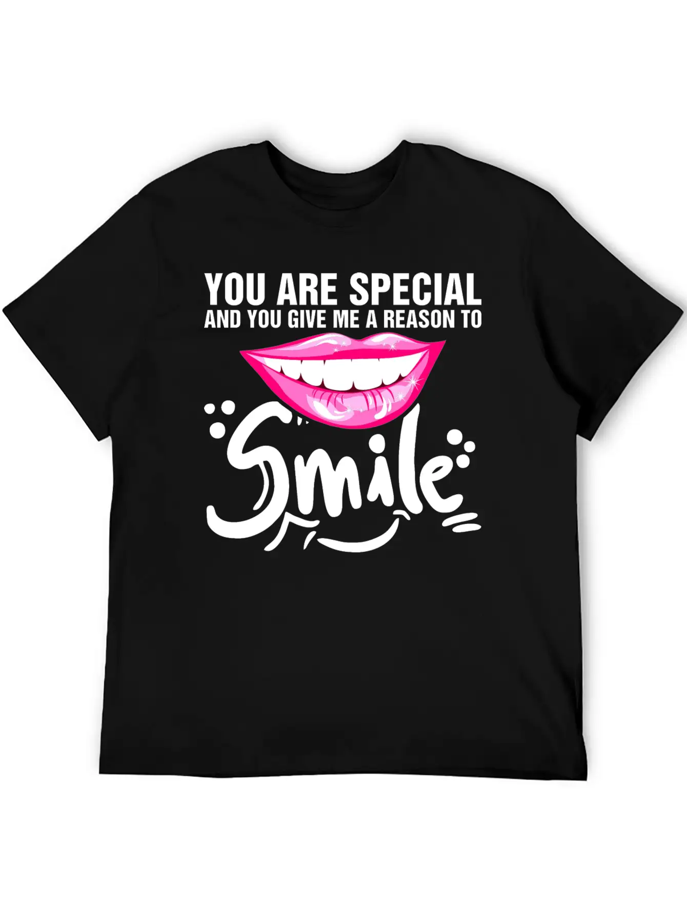 You Are Special And You Give Me A Reason To Smile Timeless Short Sleeve Tee – Comfy And Minimalist Design
