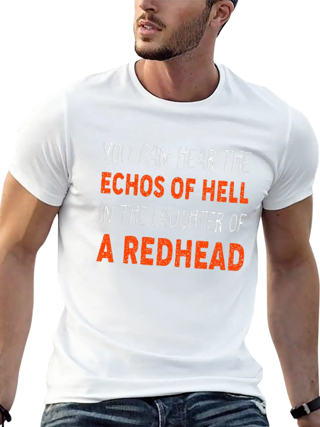 You Can Hear The Echos Of Hell In The Laughter Unisex Casual T-Shirt – Clean Design For Daily Comfort