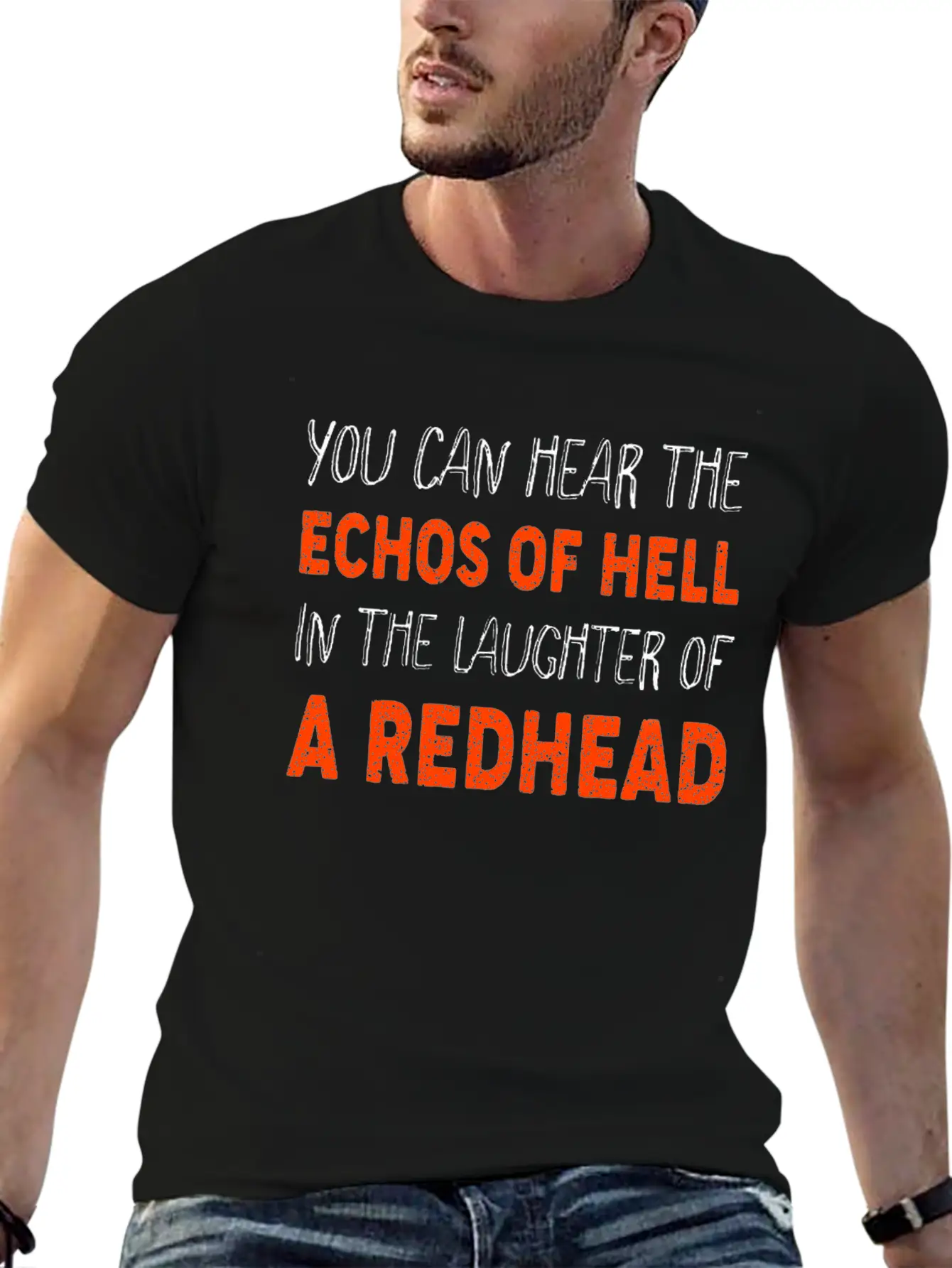 You Can Hear The Echos Of Hell In The Laughter Unisex Casual T-Shirt – Clean Design For Daily Comfort