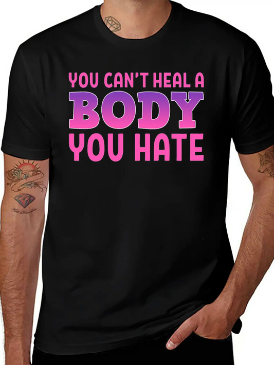 You Can't Heal Bulimic Gift Unisex Casual T-Shirt – Clean Design For Daily Comfort