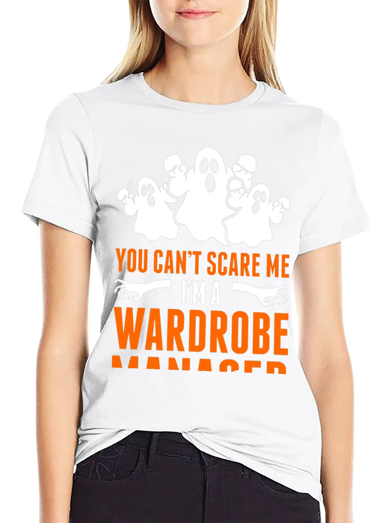 You Cant Scare Me Im A Wardrobe Manager Stylish Everyday T-Shirt – Unisex Basic Cotton Tee