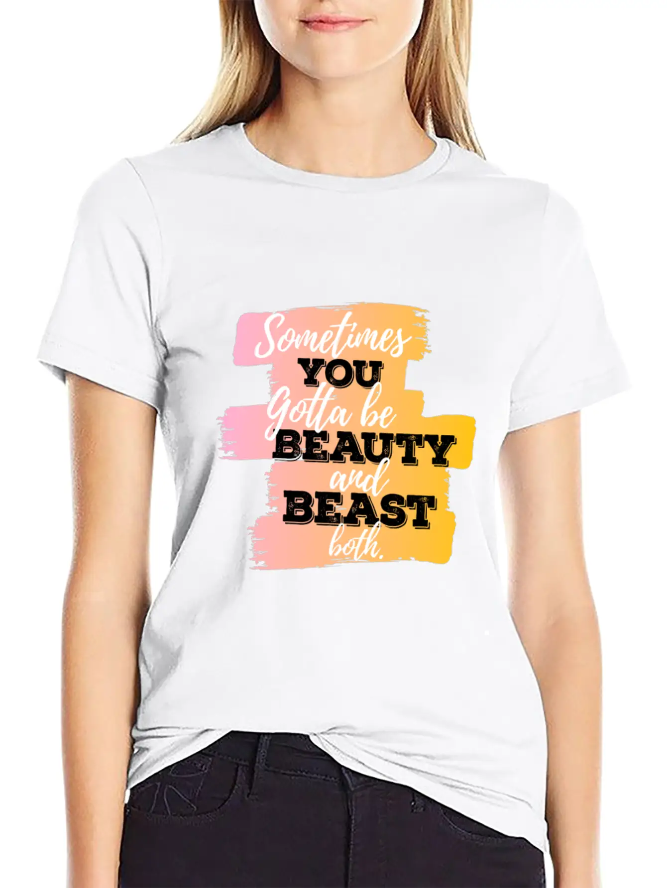 You Gotta Be Beauty! Timeless Short Sleeve Tee – Comfy And Minimalist Design