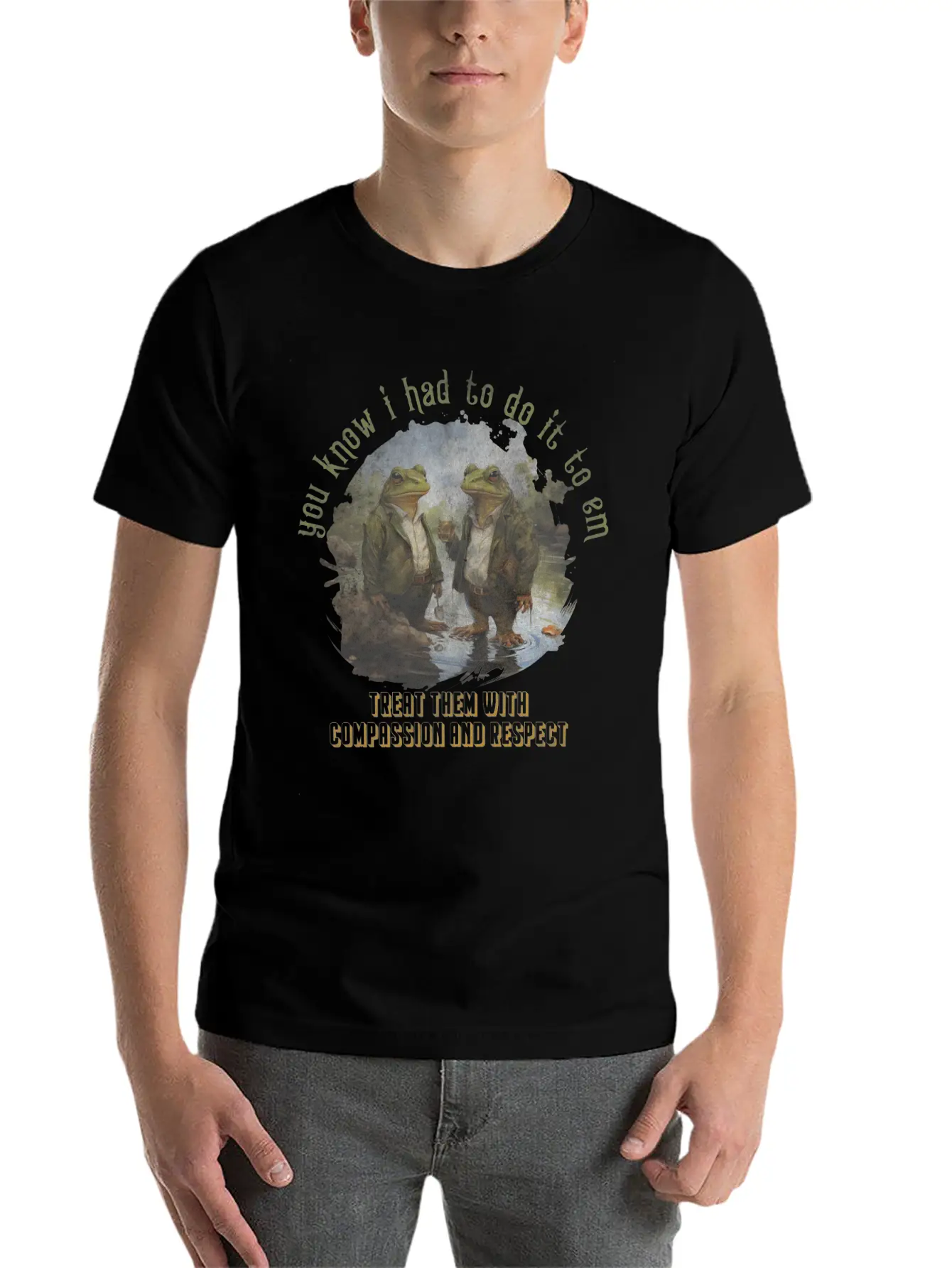 You Know I Had To Do It To Em Treat Them With Comp Unisex Short Sleeve Soft Cotton T-Shirt – Casual Everyday Wear