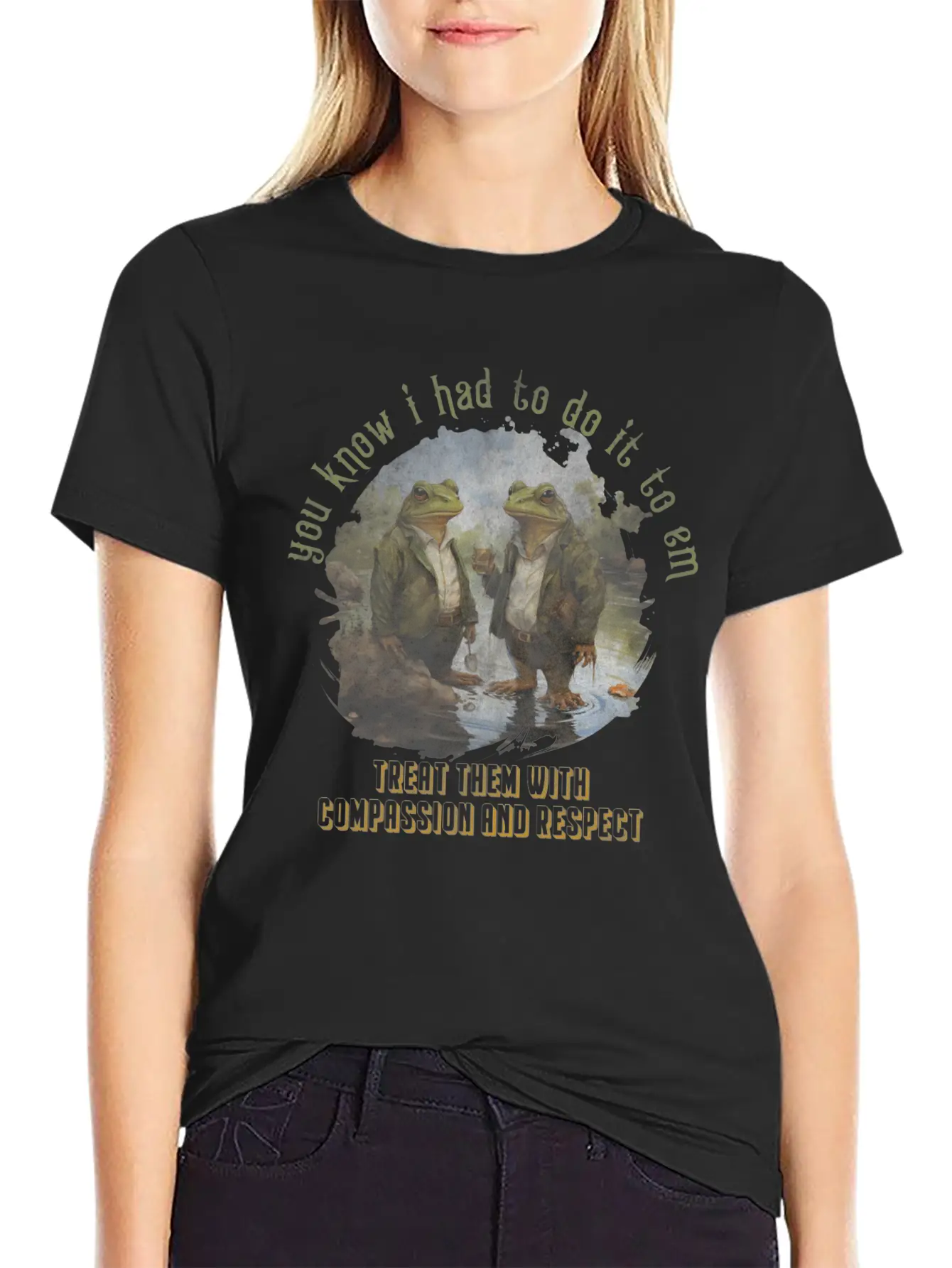 You Know I Had To Do It To Em Treat Them With Comp Unisex Short Sleeve Soft Cotton T-Shirt – Casual Everyday Wear