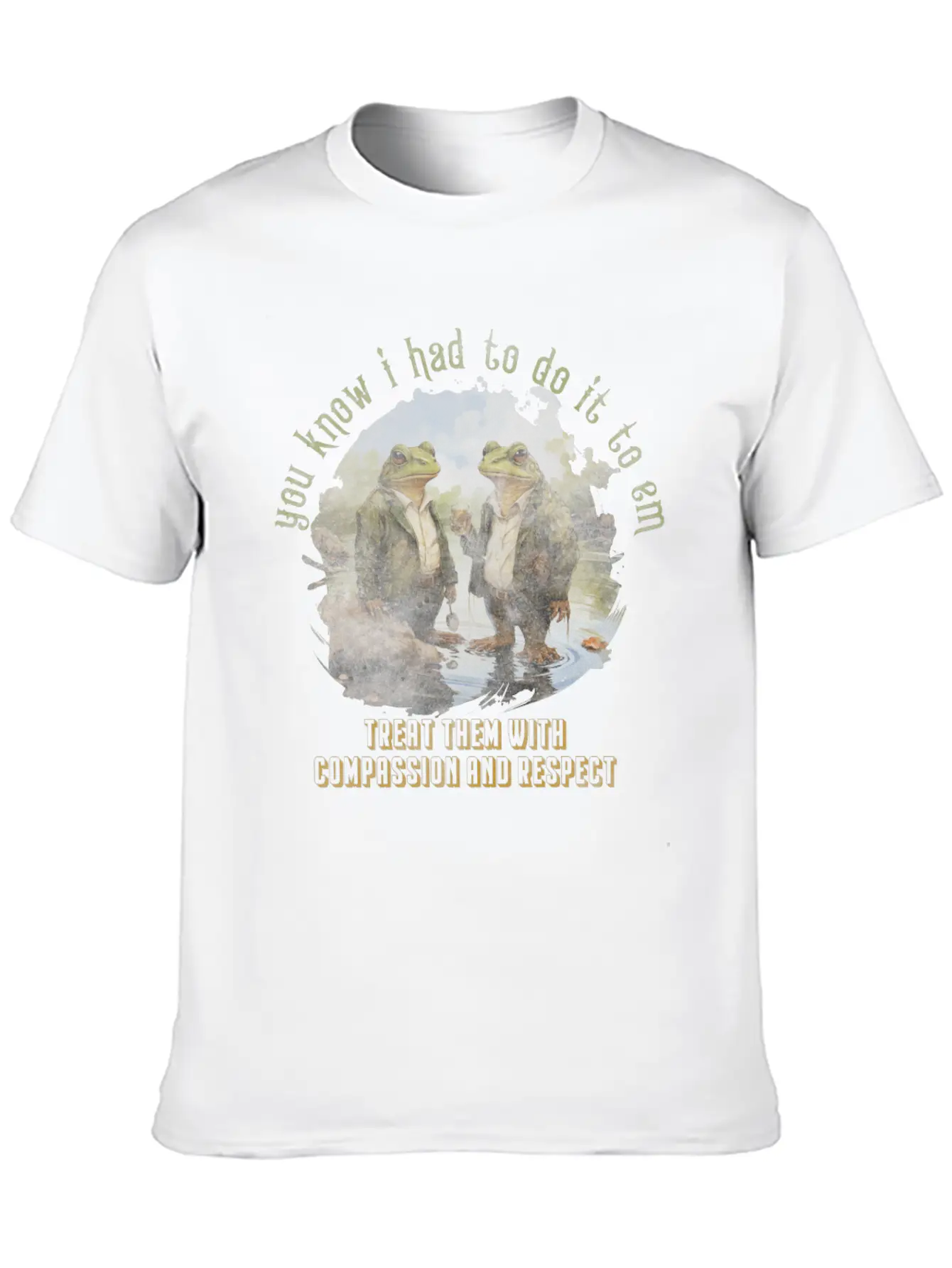 You Know I Had To Do It To Em Treat Them With Comp Unisex Short Sleeve Soft Cotton T-Shirt – Casual Everyday Wear