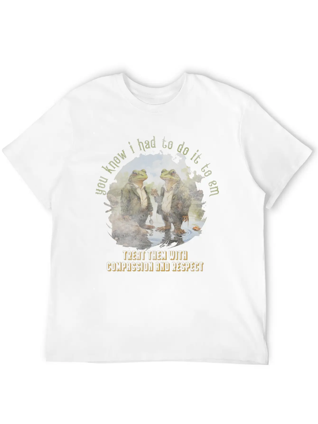 You Know I Had To Do It To Em Treat Them With Comp Unisex Short Sleeve Soft Cotton T-Shirt – Casual Everyday Wear