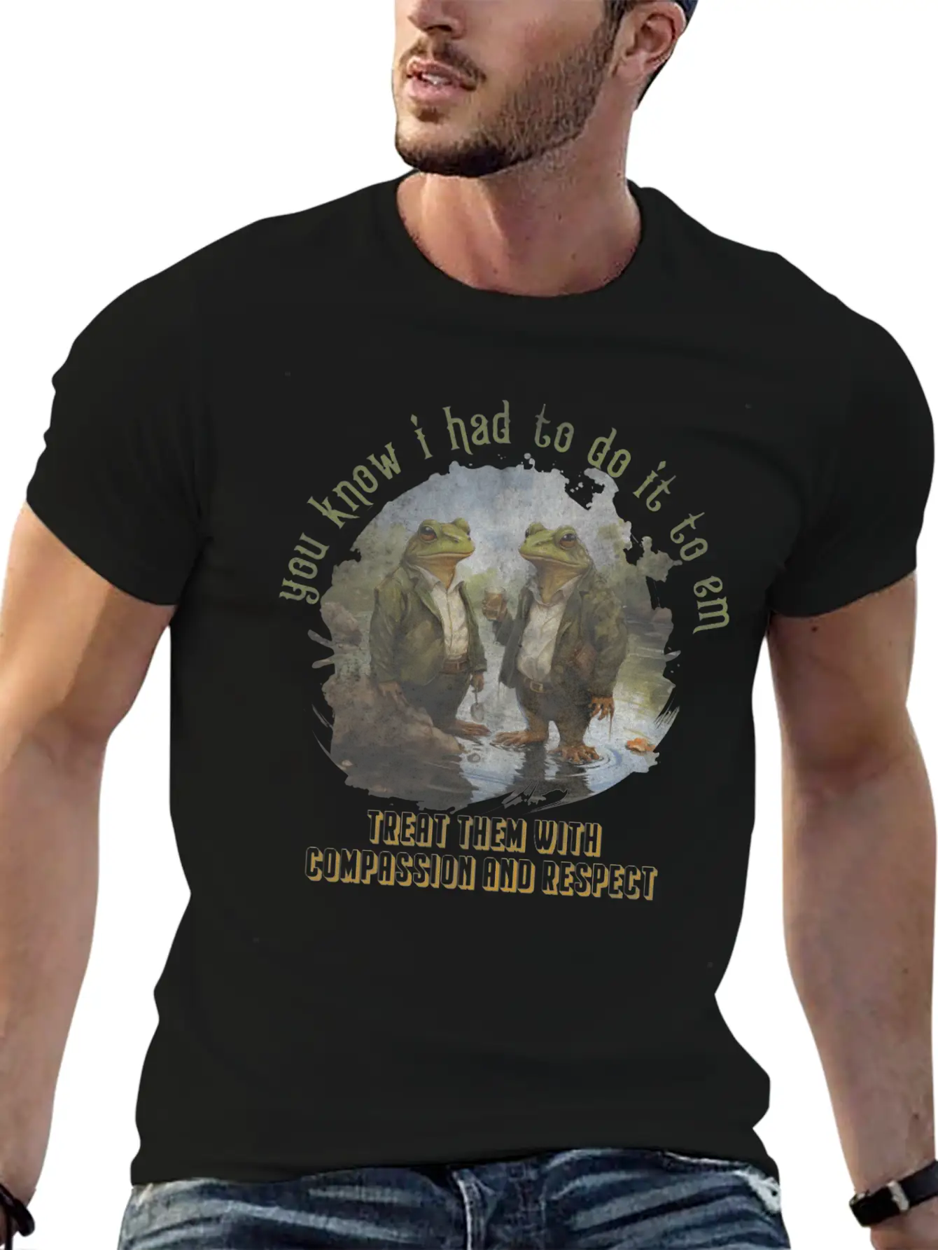 You Know I Had To Do It To Em Treat Them With Comp Unisex Short Sleeve Soft Cotton T-Shirt – Casual Everyday Wear