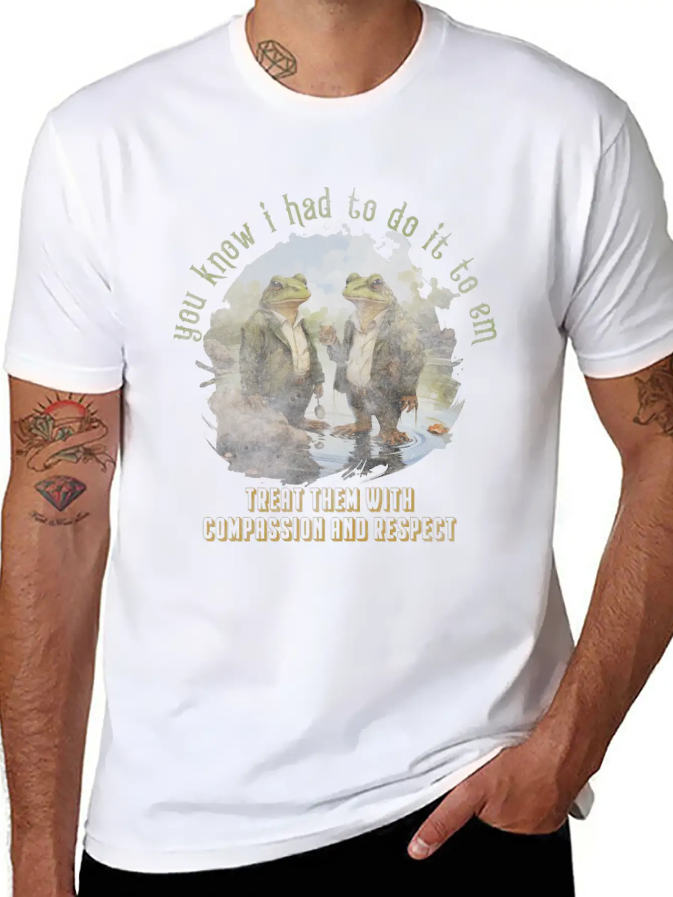 You Know I Had To Do It To Em Treat Them With Comp Unisex Short Sleeve Soft Cotton T-Shirt – Casual Everyday Wear