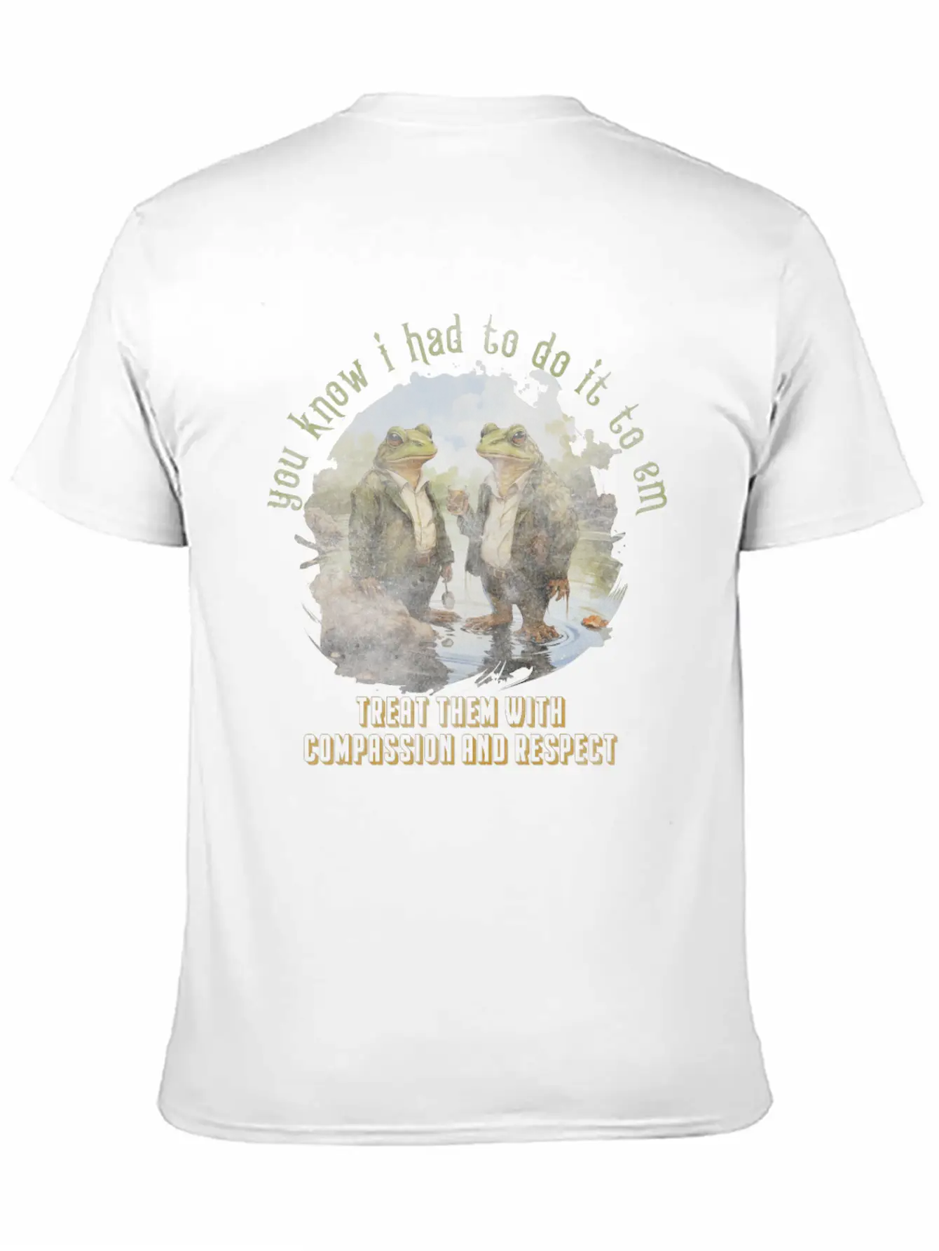 You Know I Had To Do It To Em Treat Them With Comp Unisex Short Sleeve Soft Cotton T-Shirt – Casual Everyday Wear