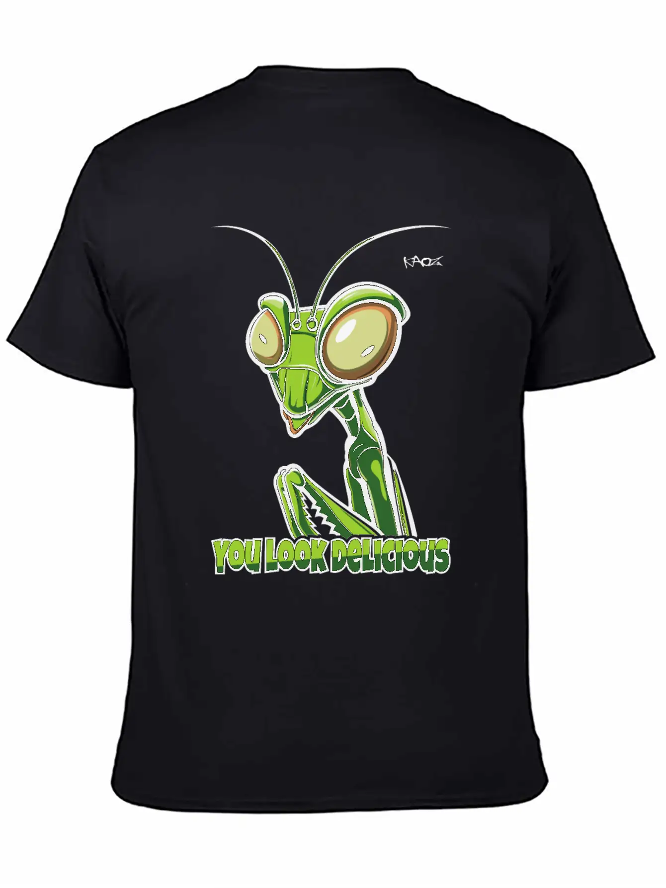 You Look Delicious: Praying Mantis Basic Graphic T-Shirt – Daily Comfort In Soft Cotton