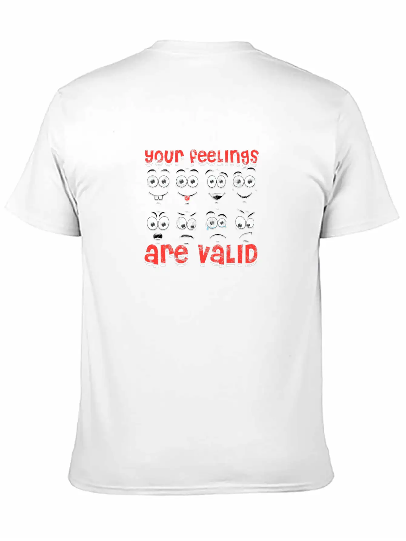 Your Feelings Are Valid - Feelings Unisex Casual T-Shirt – Clean Design For Daily Comfort