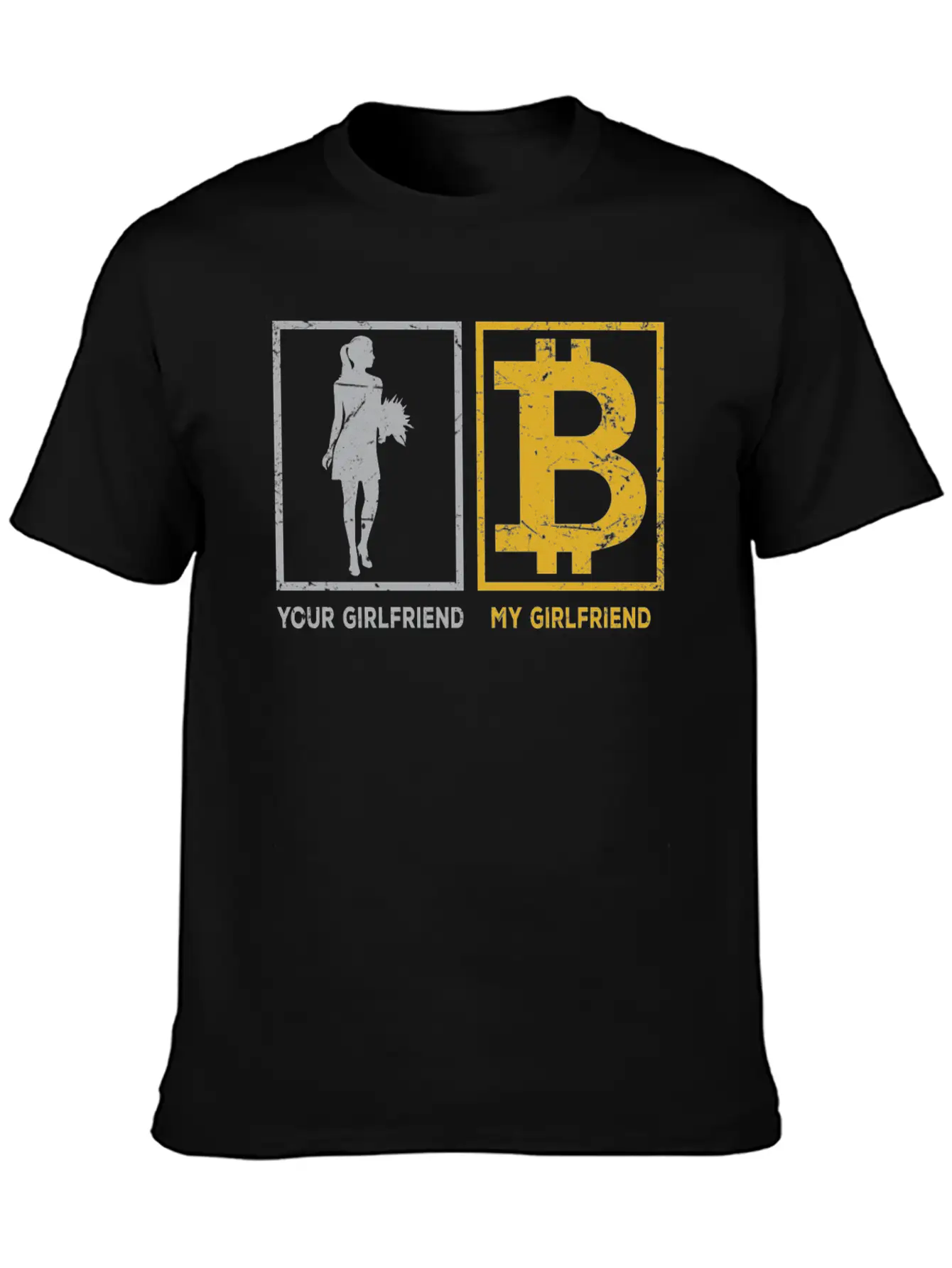 Your Girlfriend / My Girlfriend Stylish Everyday T-Shirt – Unisex Basic Cotton Tee