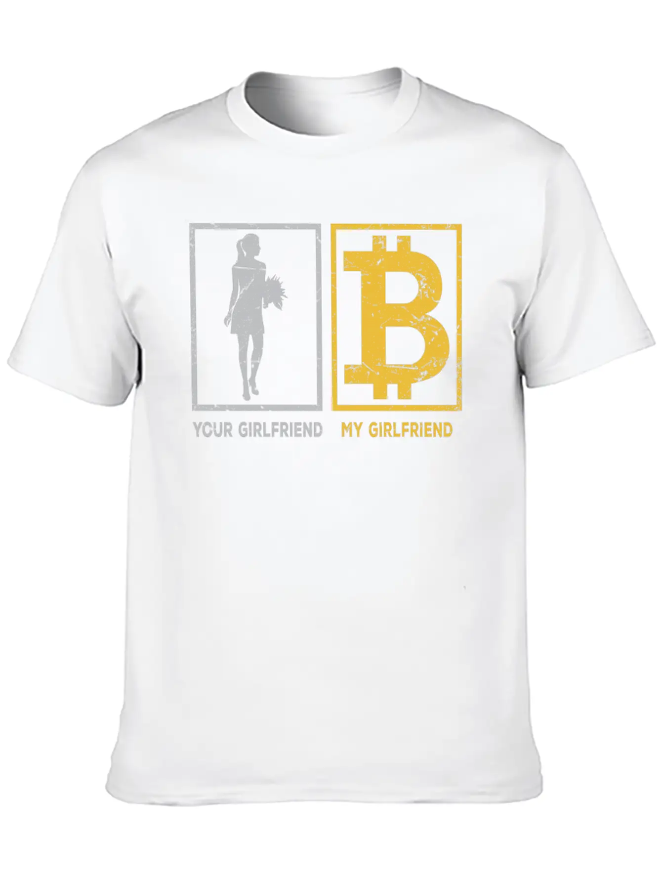 Your Girlfriend / My Girlfriend Stylish Everyday T-Shirt – Unisex Basic Cotton Tee