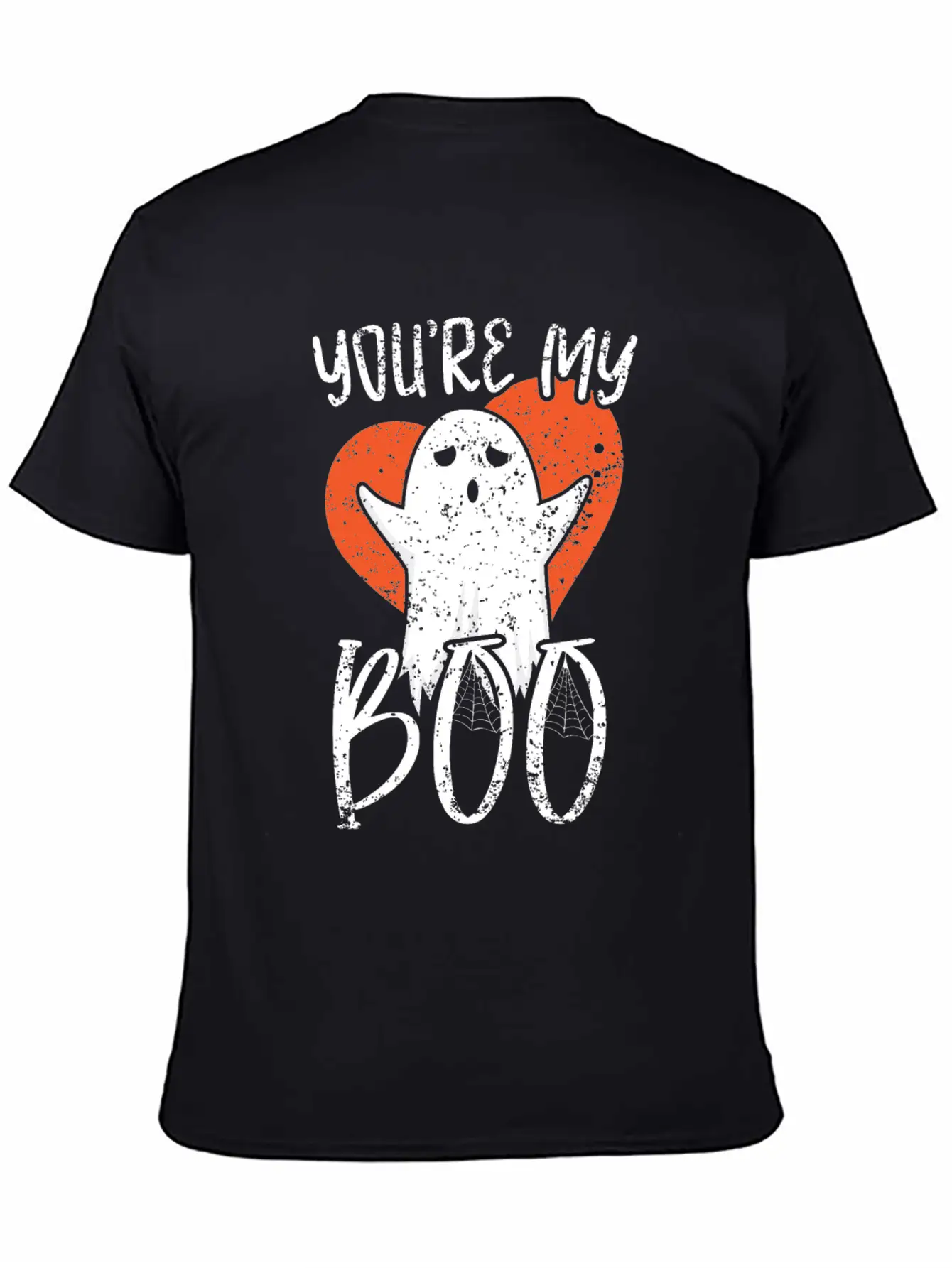 You're My Boo Halloween Ghost Unisex Short Sleeve Soft Cotton T-Shirt – Casual Everyday Wear