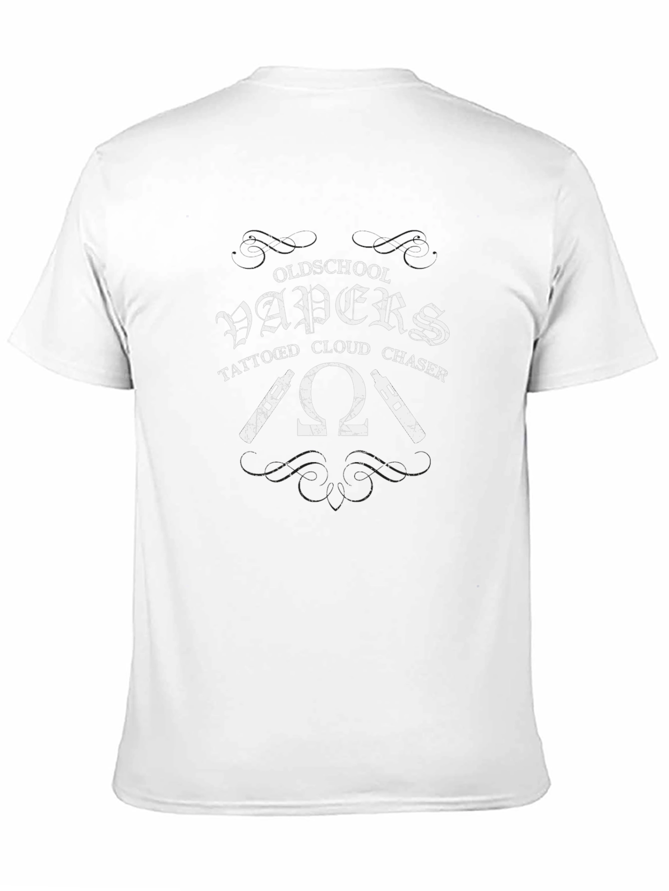 Oldschool Vapers T-Shirt - Tattooed Cloud Chaser