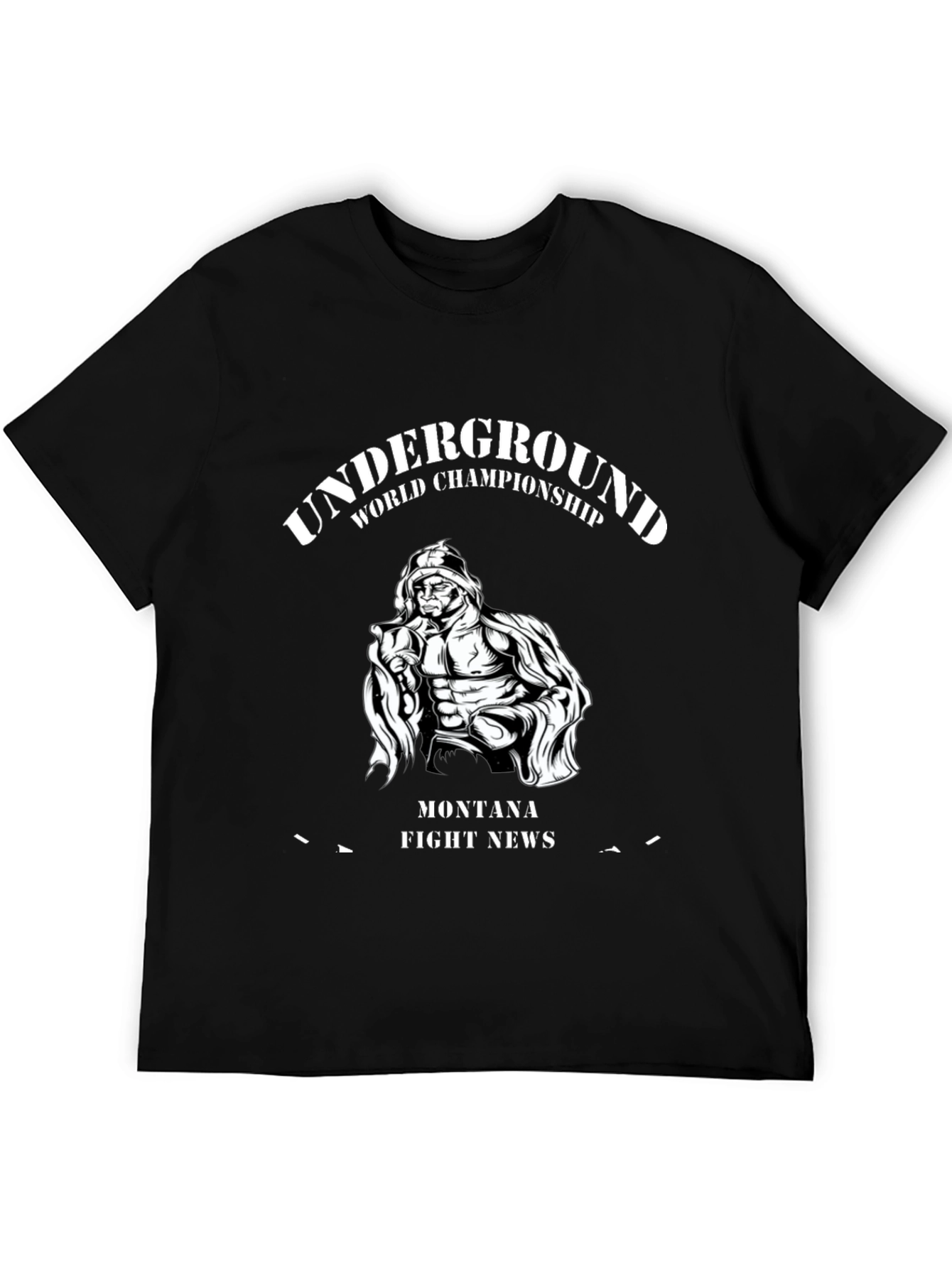 Underground World Championship Montana Fight News T-Shirt