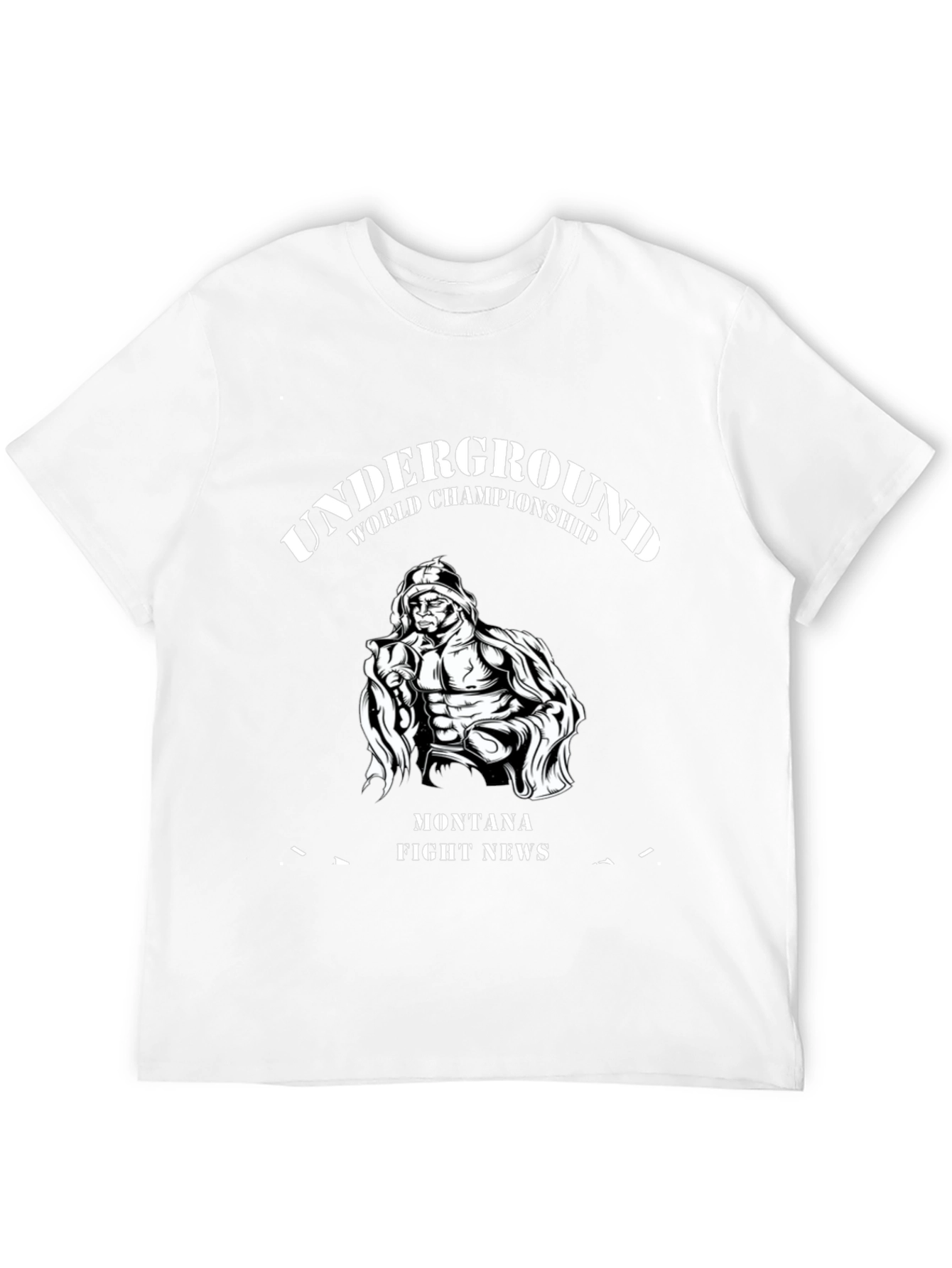Underground World Championship Montana Fight News T-Shirt