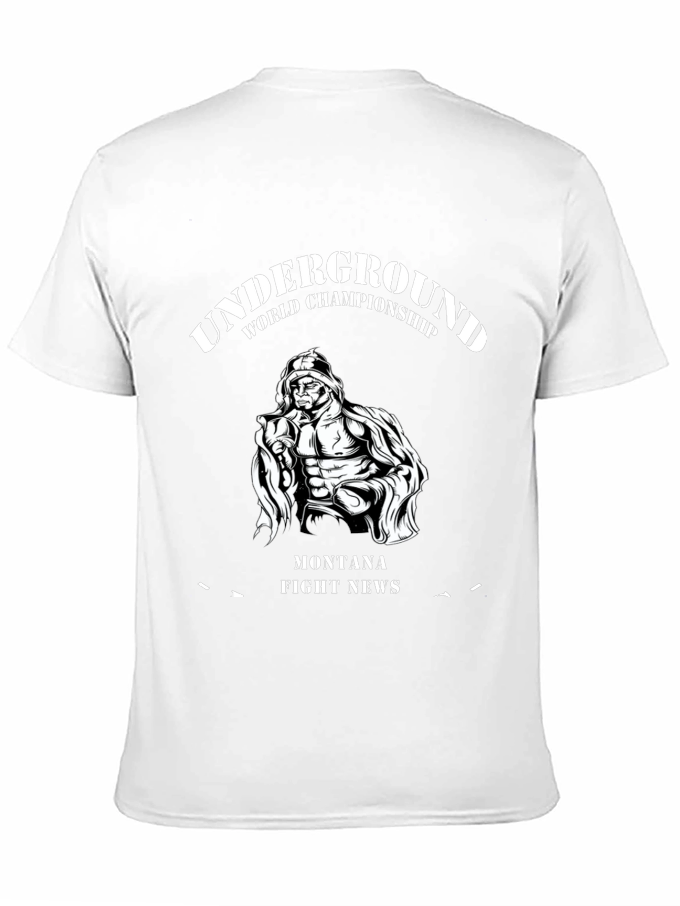 Underground World Championship Montana Fight News T-Shirt